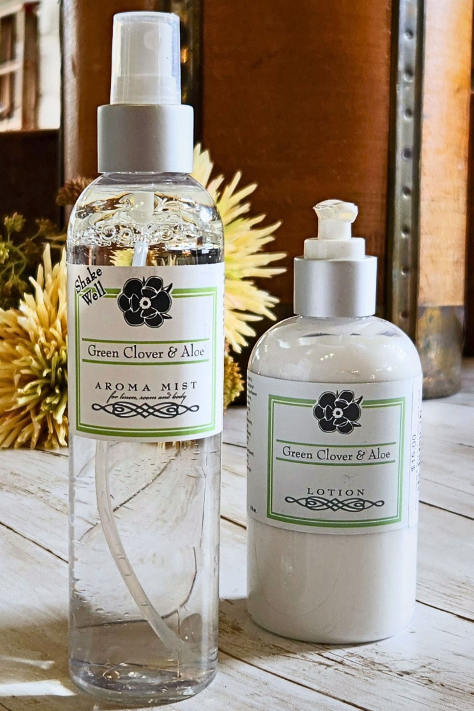 Green Clover & Aloe 8oz. Aroma Mist