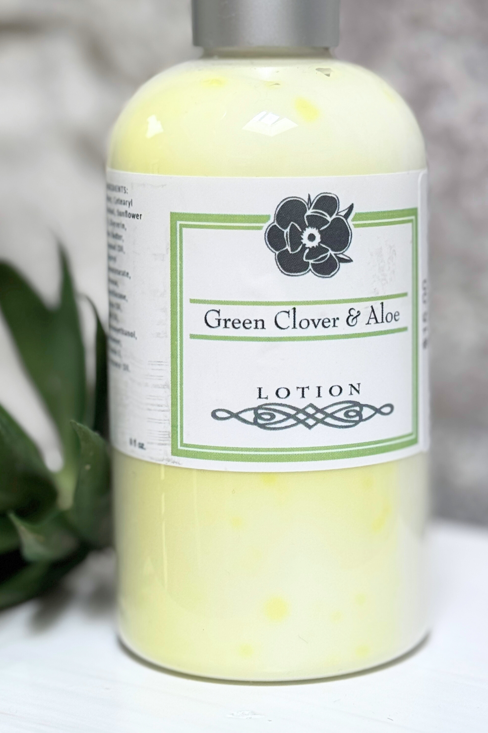 Green Clover & Aloe 8oz. Lotion