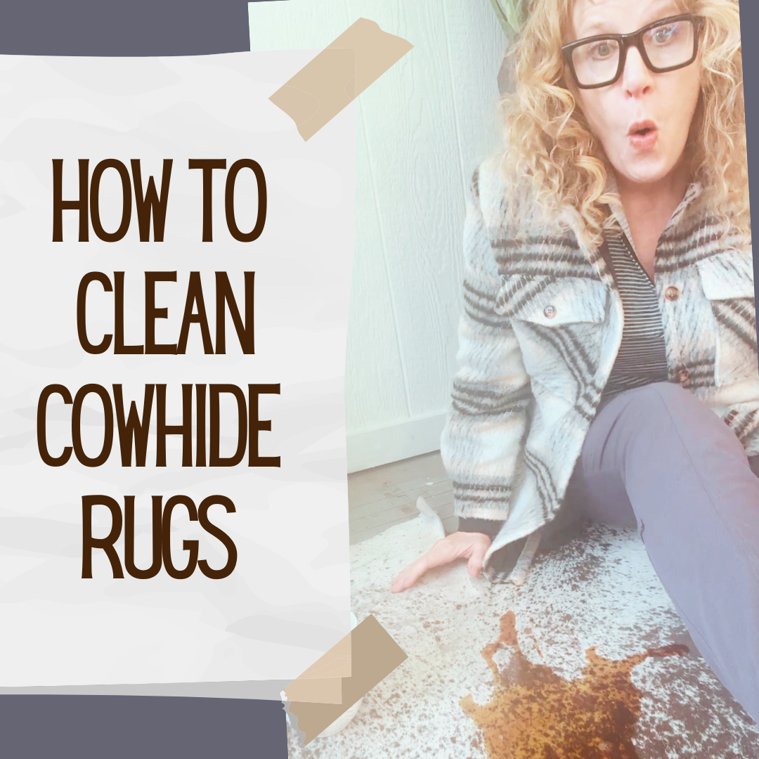 How to Clean COwhide Rugs