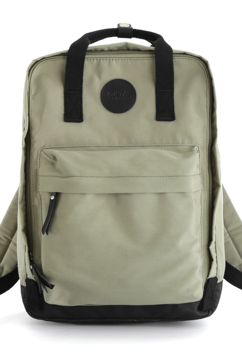 Light Olive Water Repellent Backpack