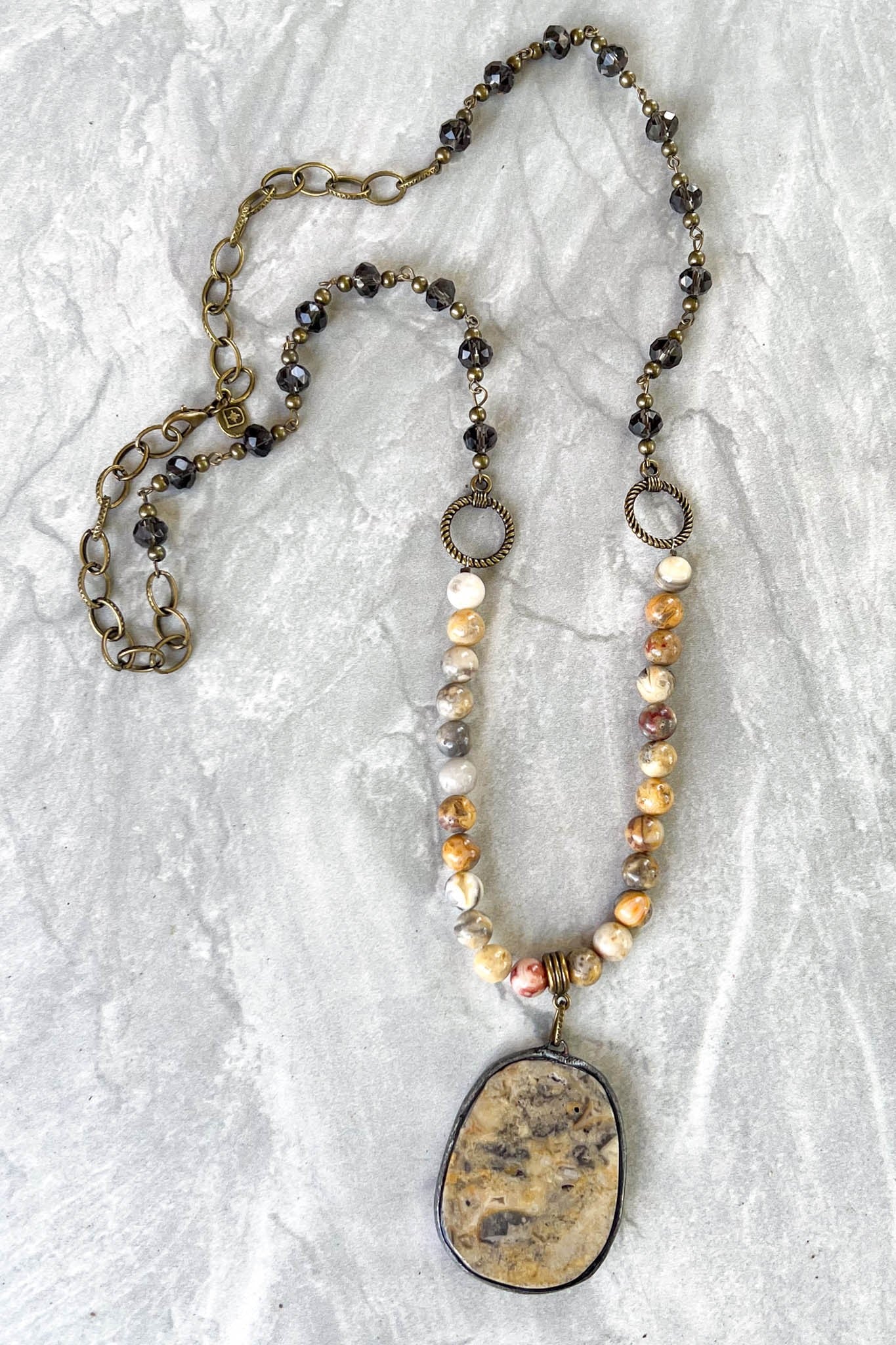 New Hope Stone Pendant Necklace