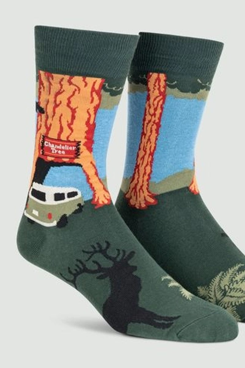 Redwoods Men's Crew Socks