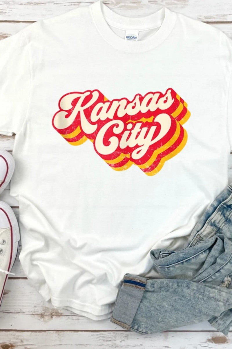 Retro Kansas City Graphic T Shirt