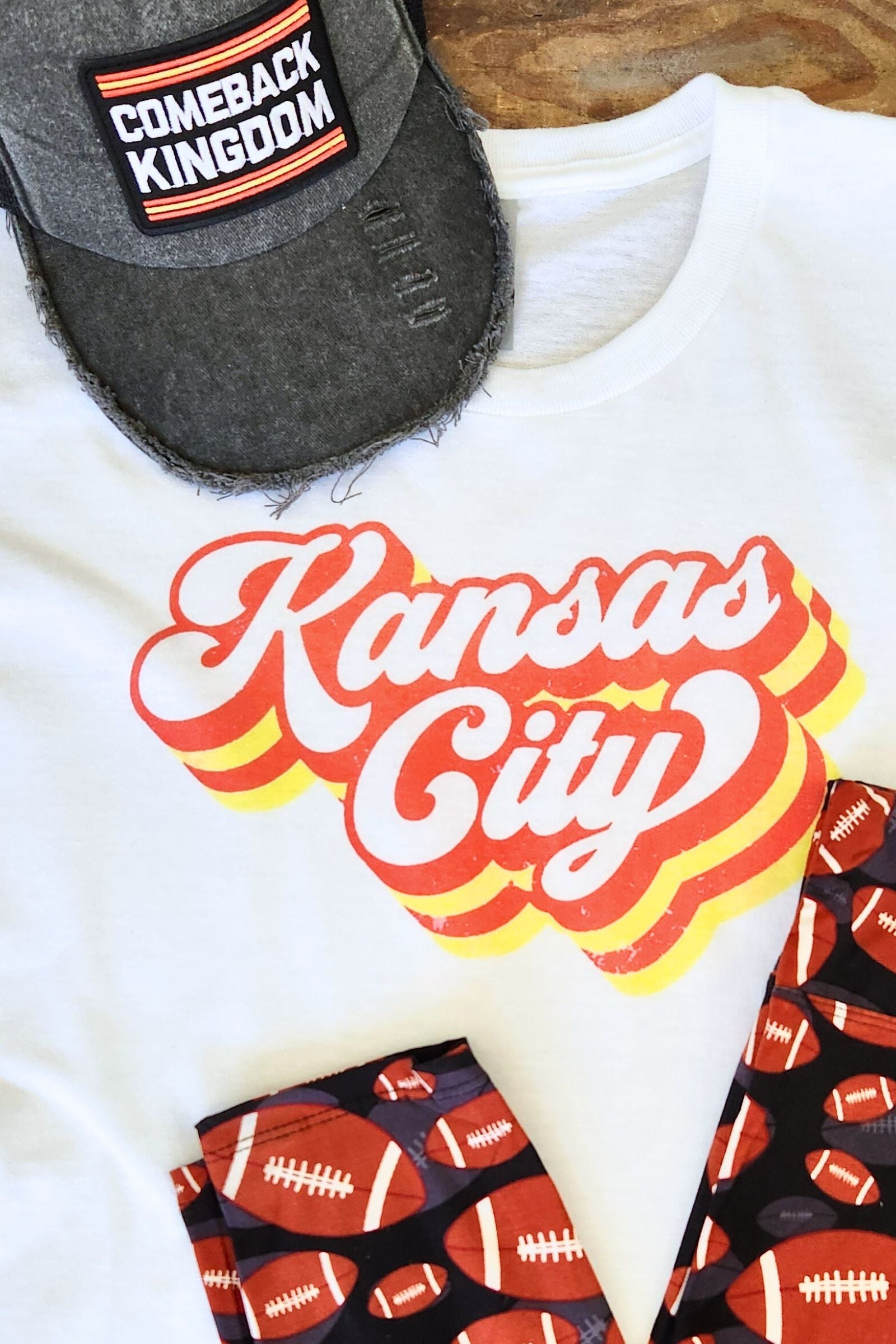 Retro Kansas City Graphic T Shirt