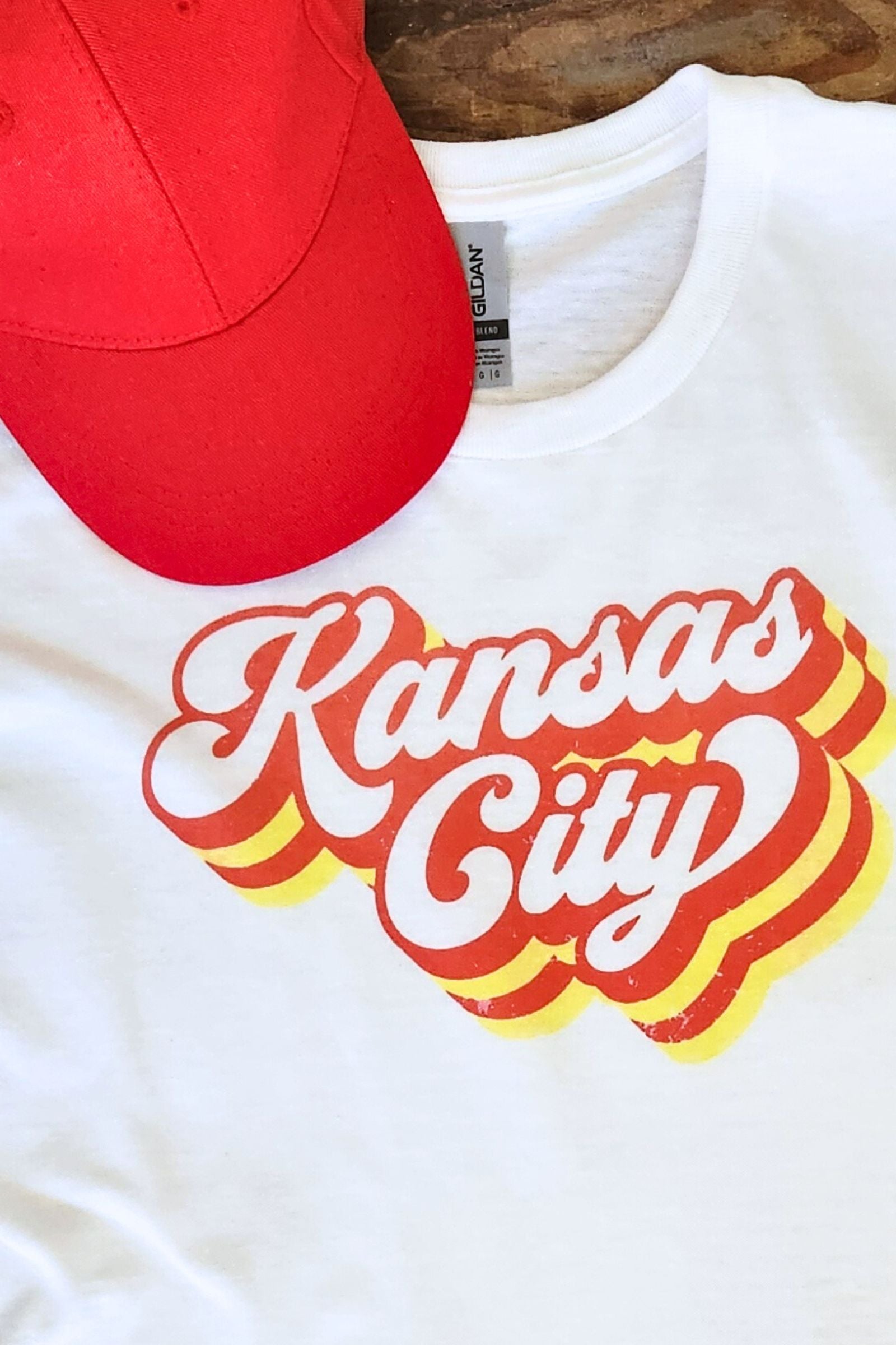 Retro Kansas City Graphic T Shirt