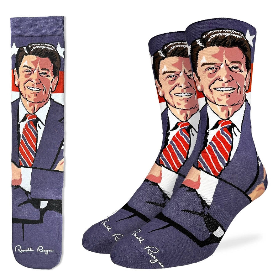 Ronald Regan Men's Crew Socks