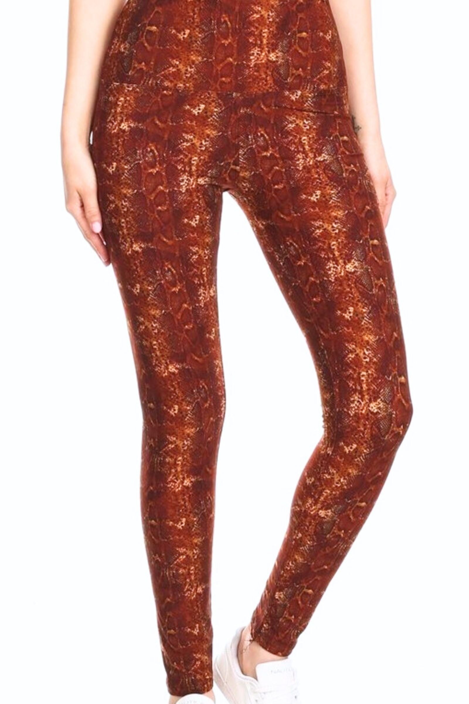 Scarlett Snake Print Yoga Legging