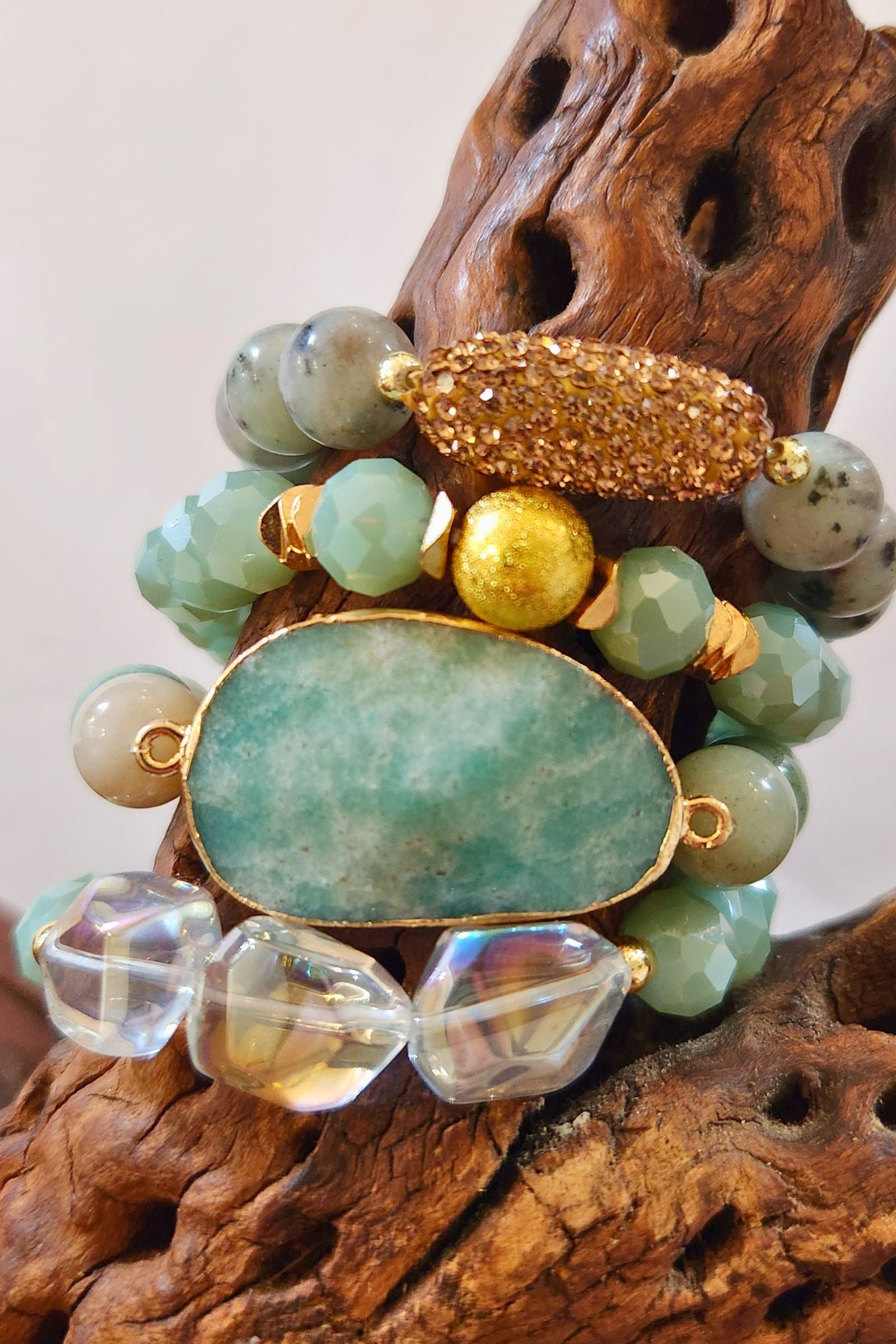 Julia Amazonite Stretch Bracelet - 4 Styles