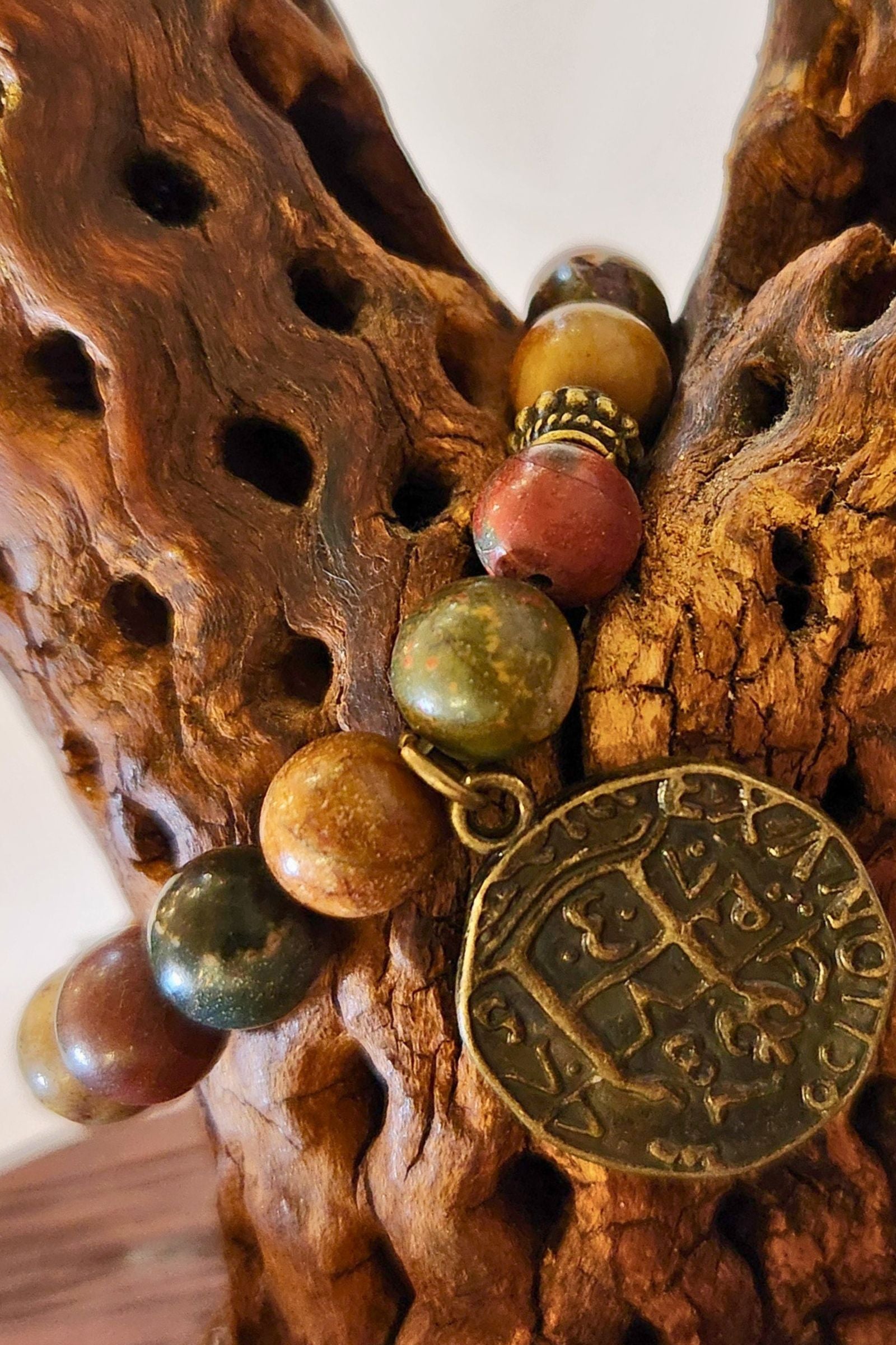 Amber Unakite Bracelets - 4 Styles