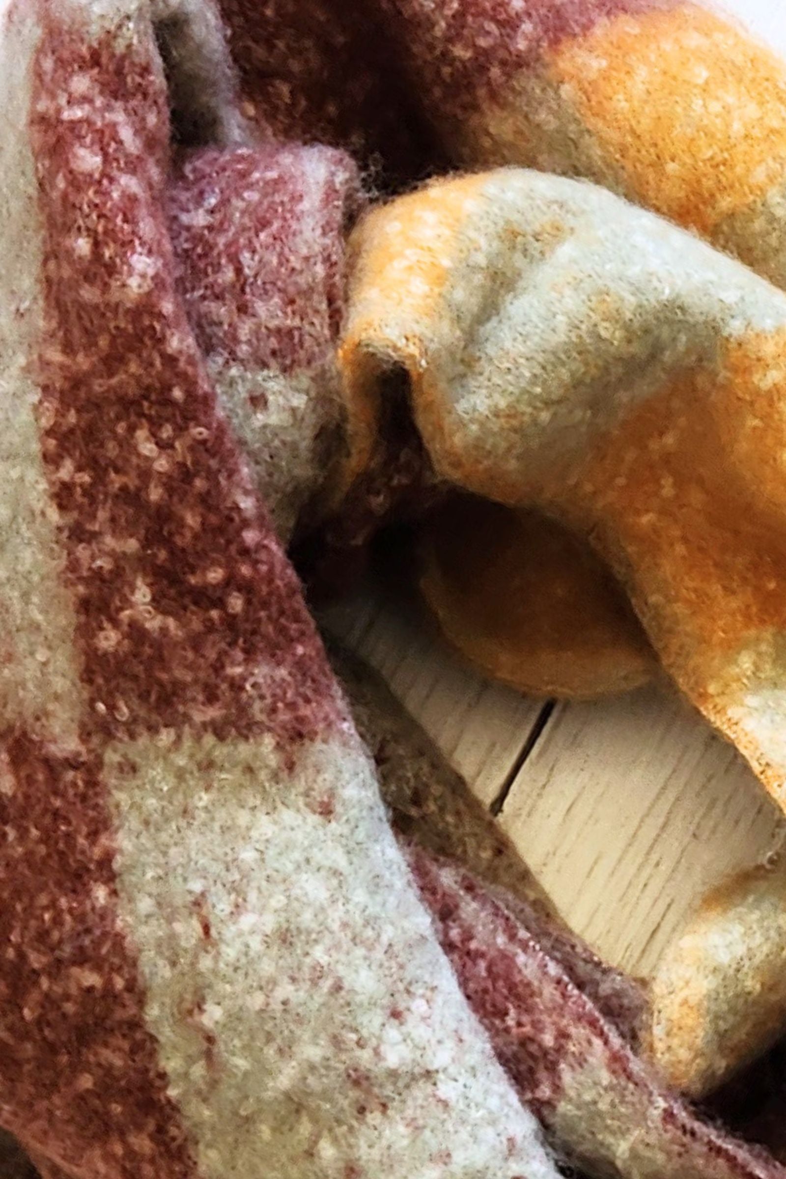 Western Sunset Check Tassel Scarf