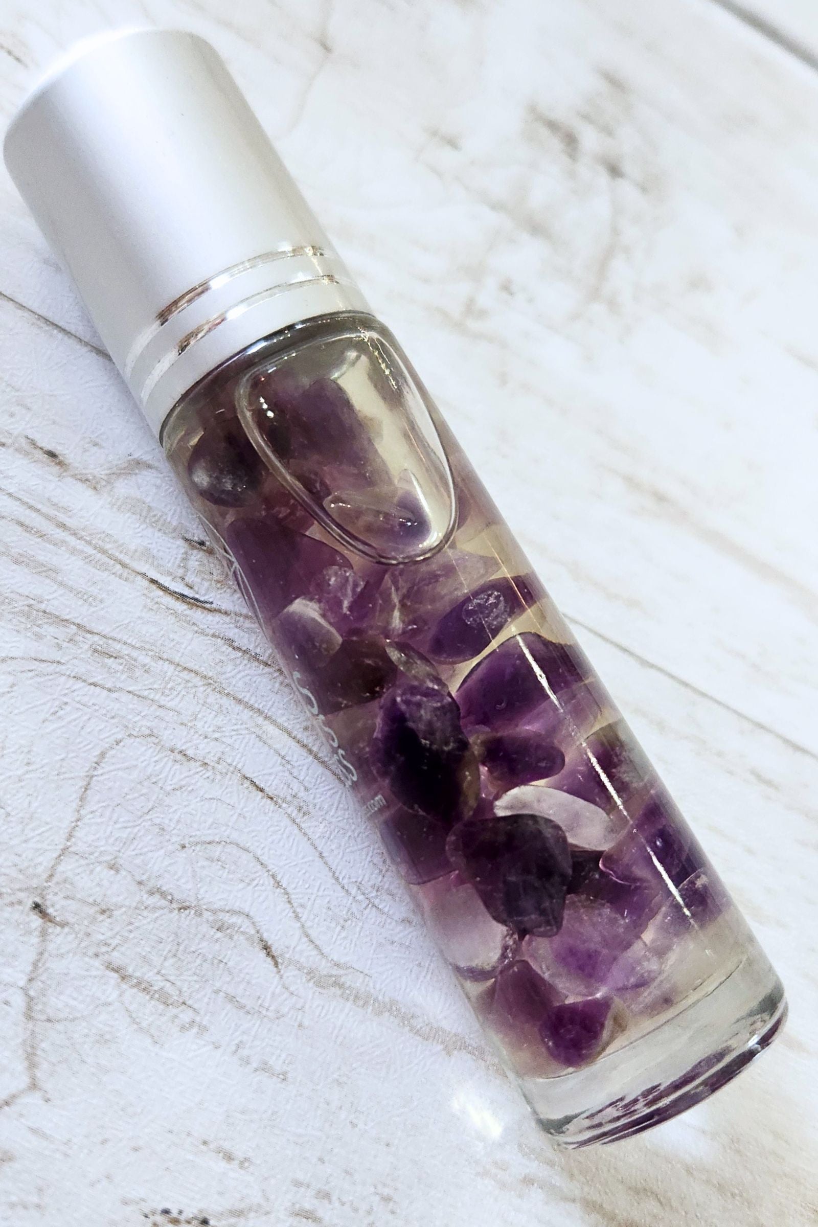 Spirit: Lavender & Sage Crystal Roll-On Essential Oil