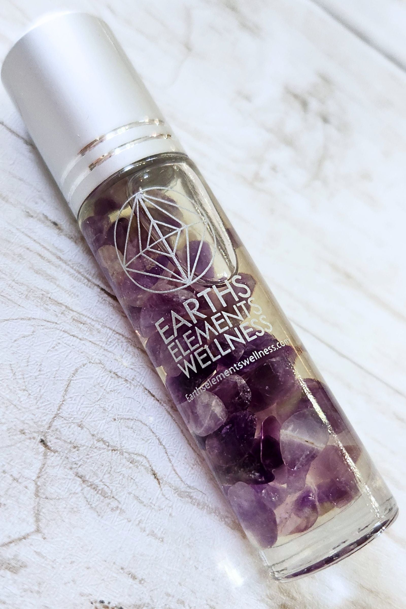 Spirit: Lavender & Sage Crystal Roll-On Essential Oil