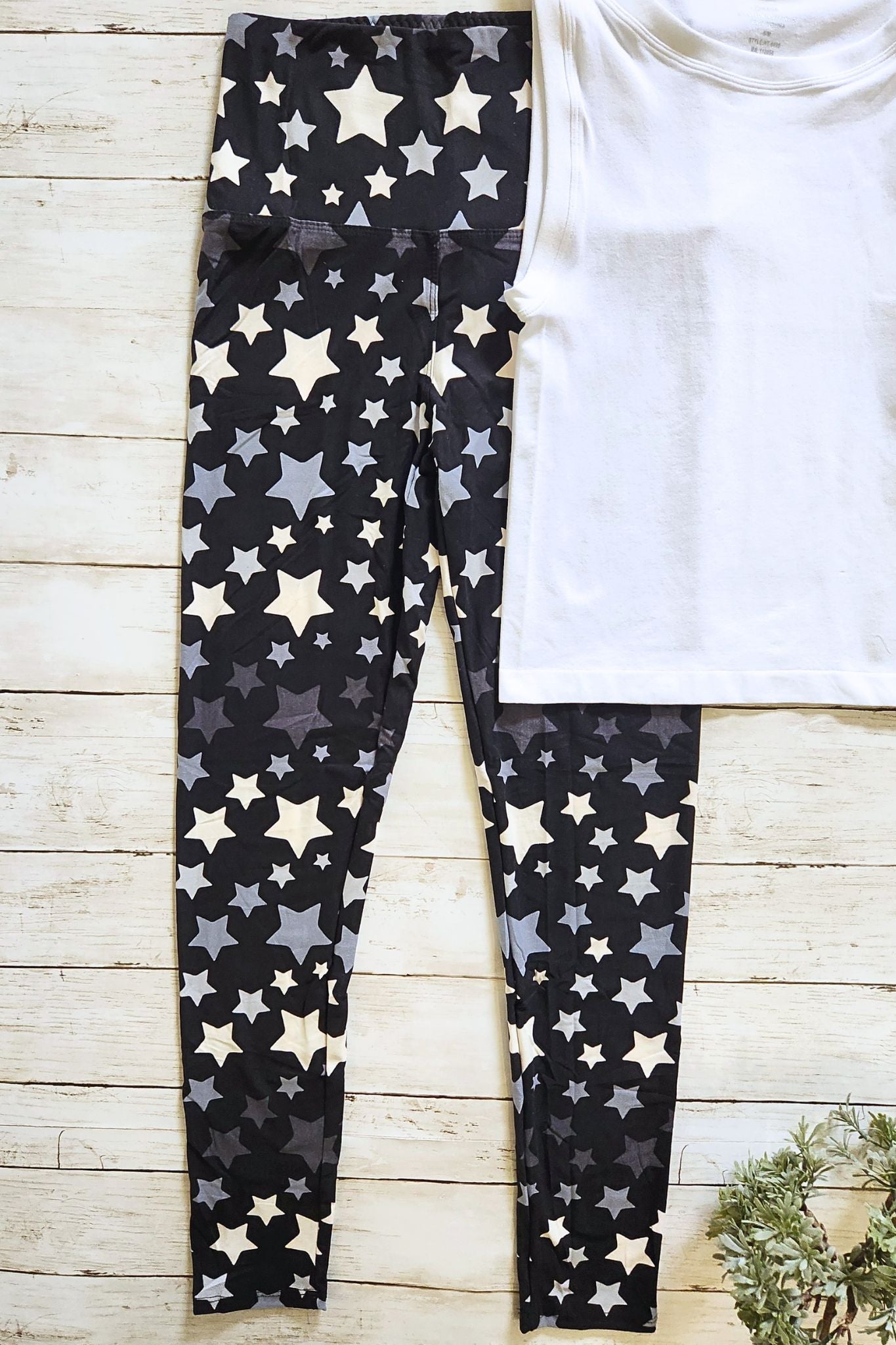 Night Sky Star Leggings