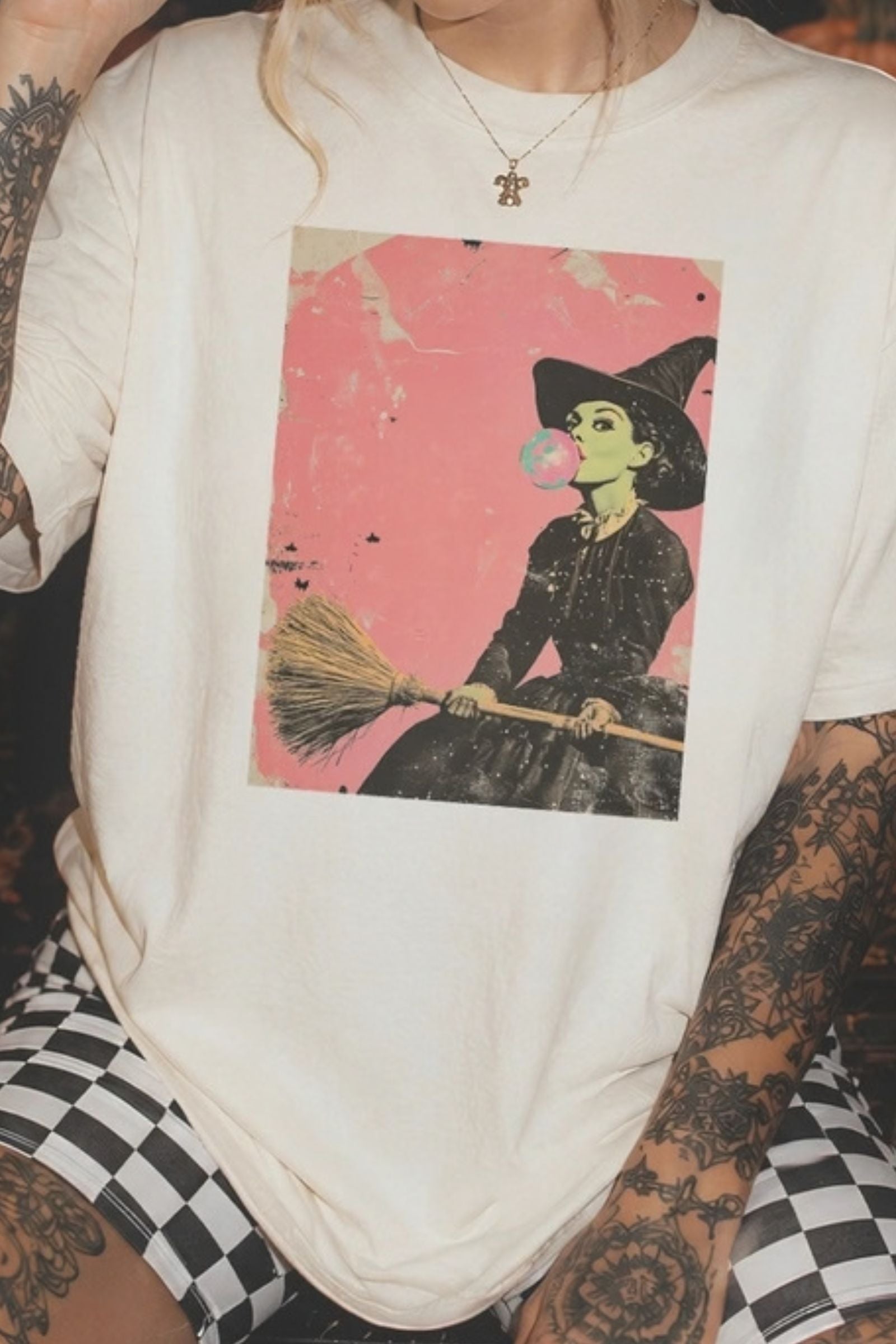 Resting Witch Face Disco Pop T Shirt
