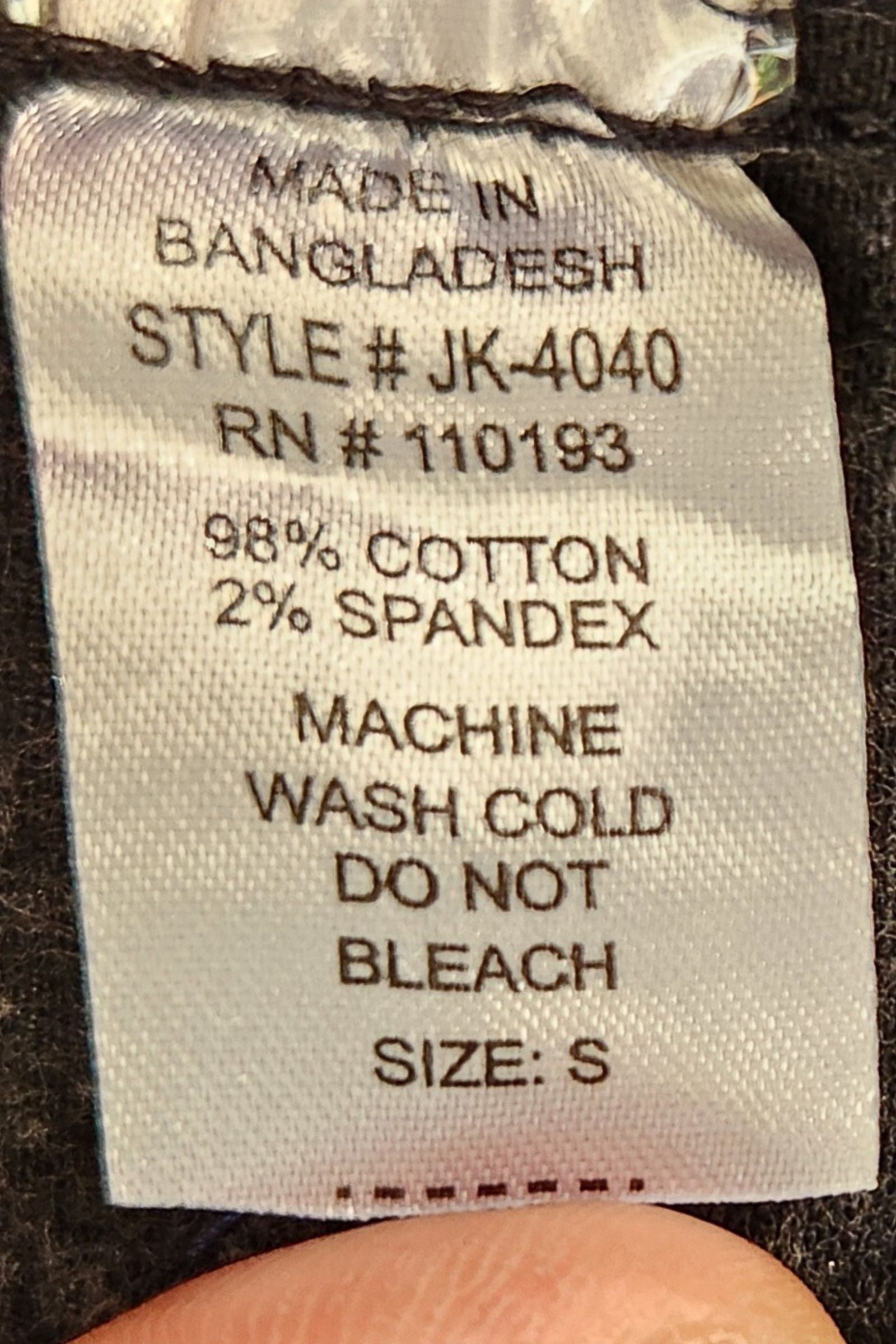 Vintage Wash Stretchy Black Denim Jacket