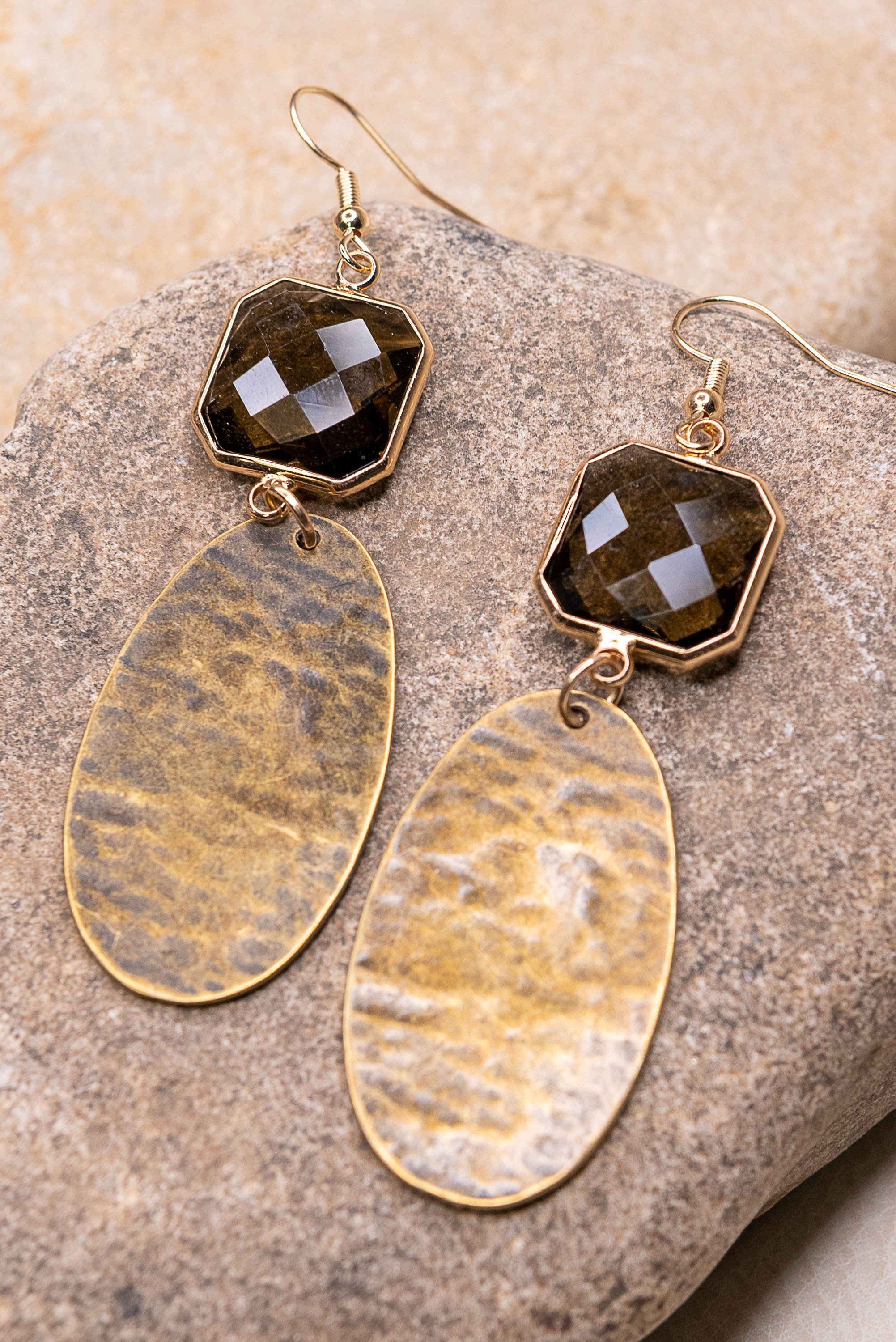 Vanessa Bronze Boho Earrings