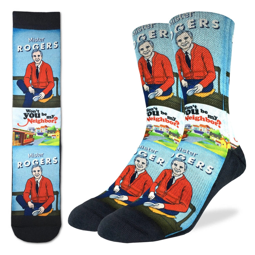 Won't You be my Neighbor Men's Crew Socks