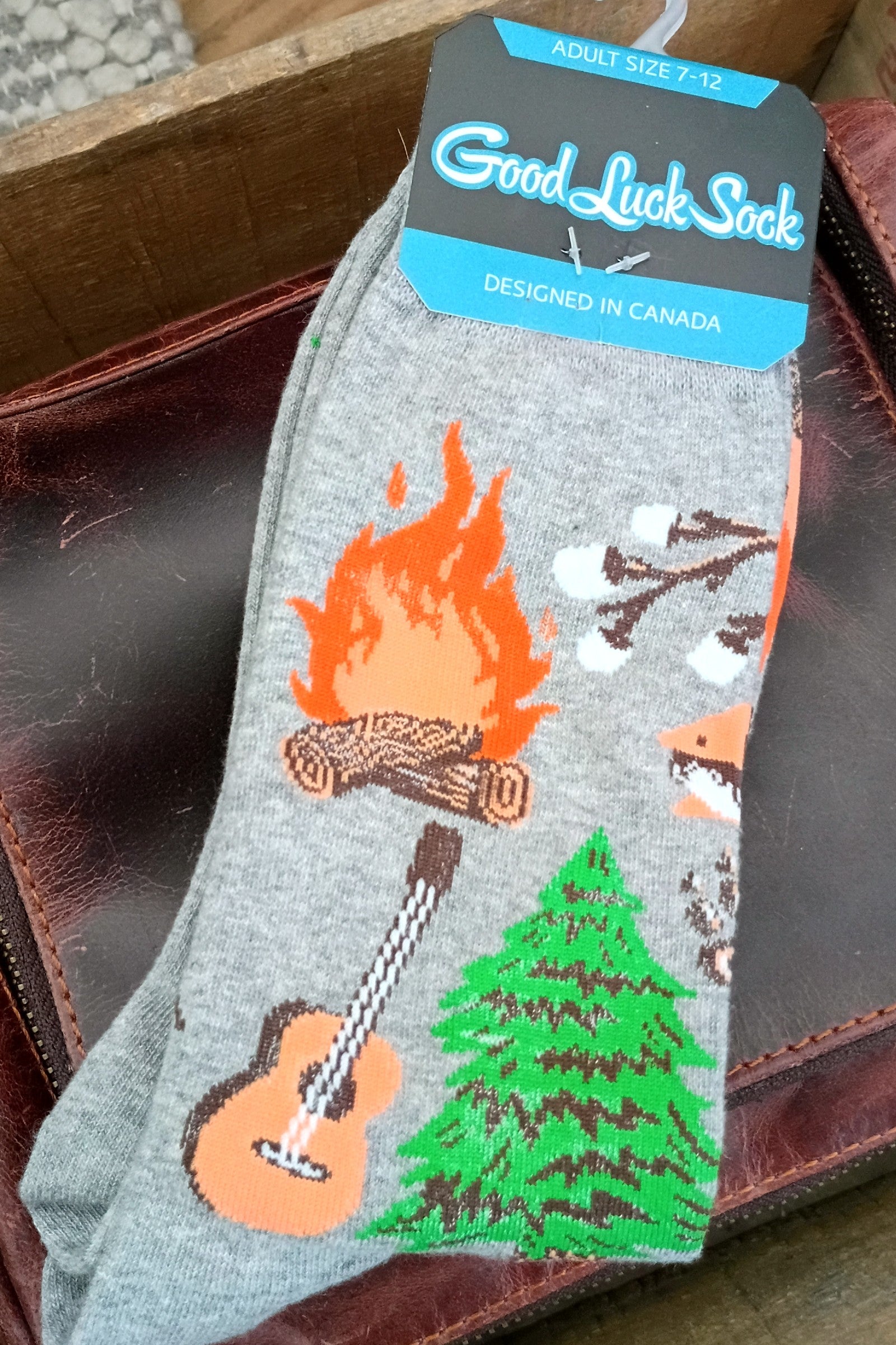 Campfire Stories Men's Crew Socks