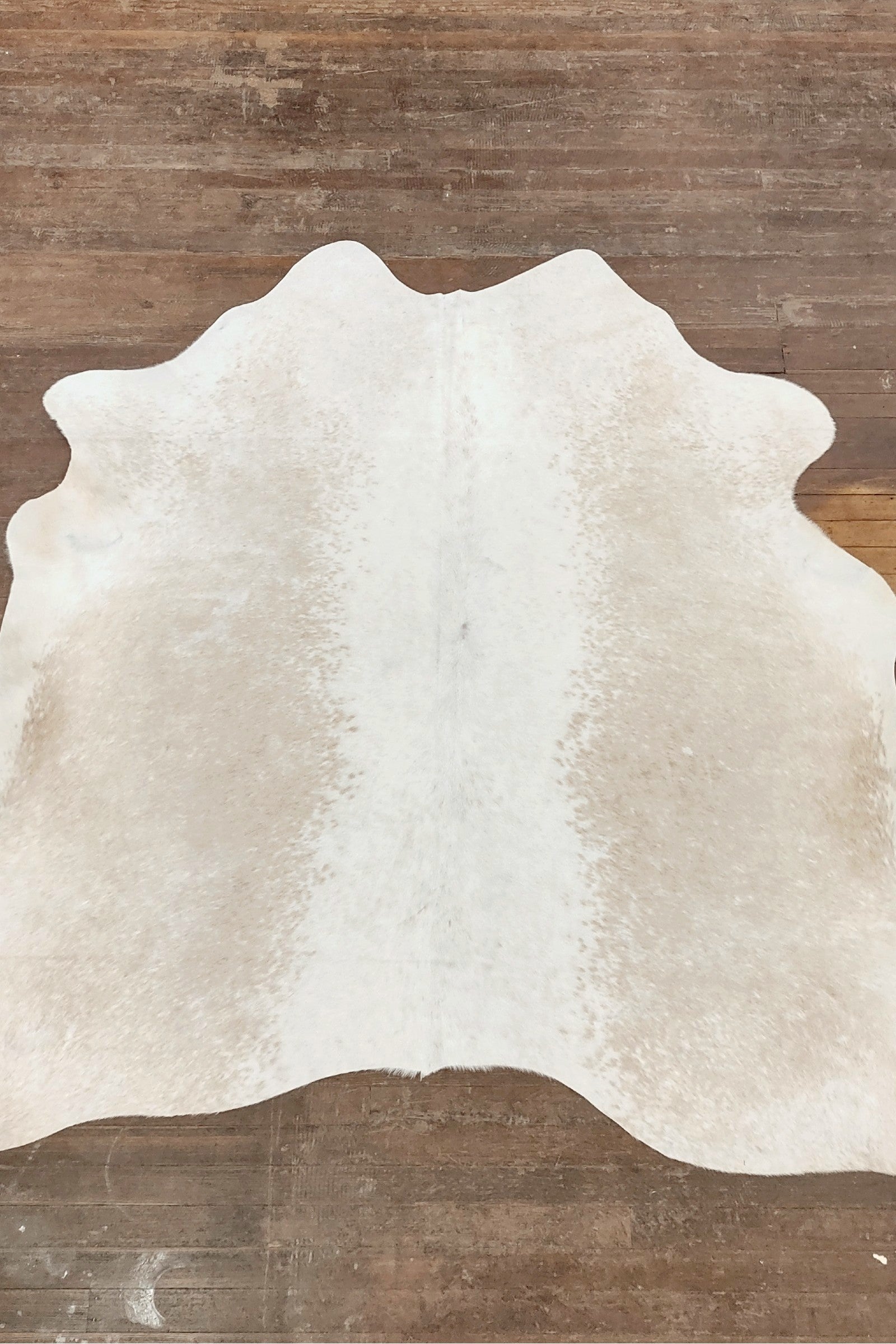 Pale Spotted Palomino Cowhide Rug #2967