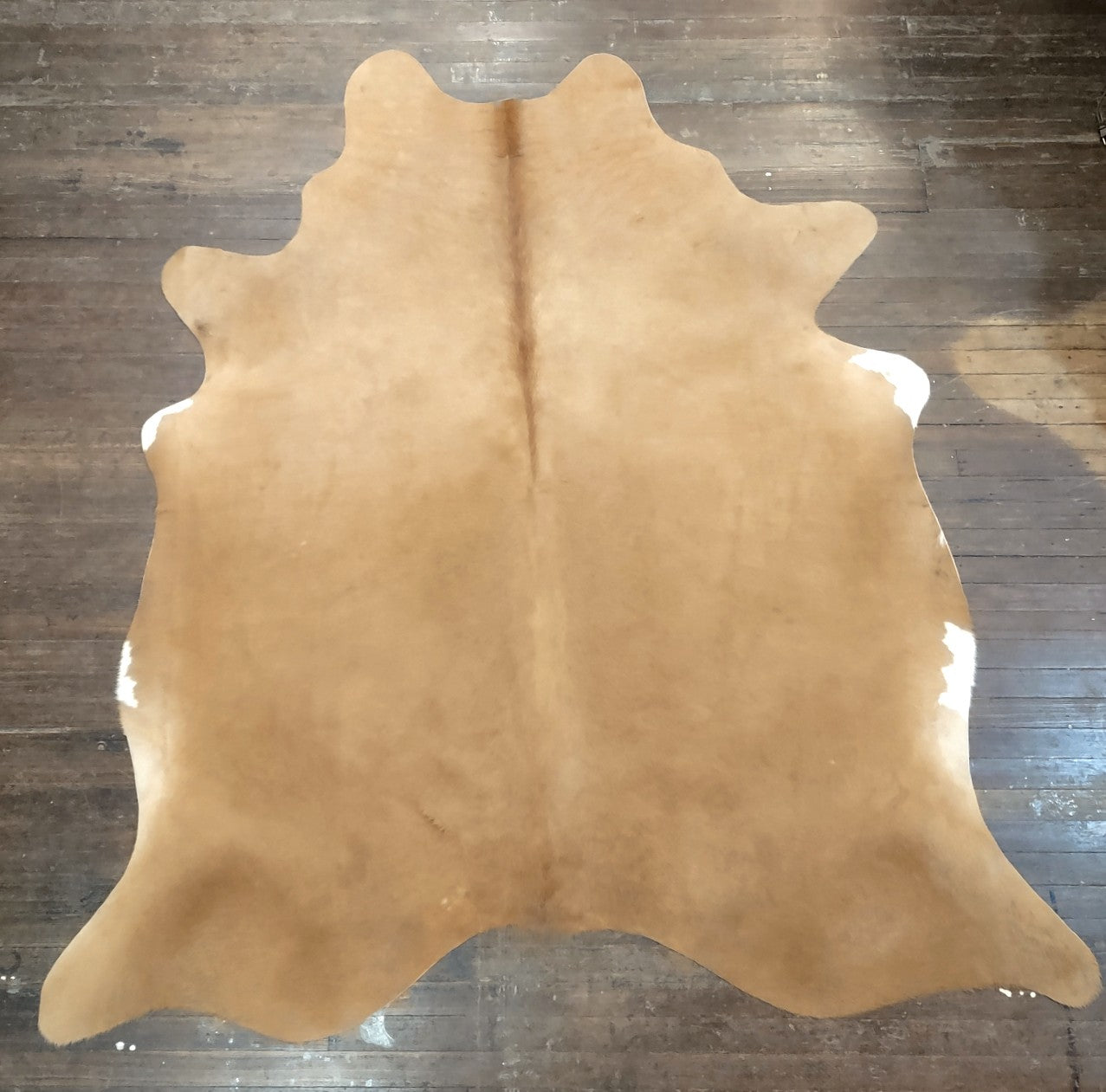 Light Brown Cowhide Rug #2986