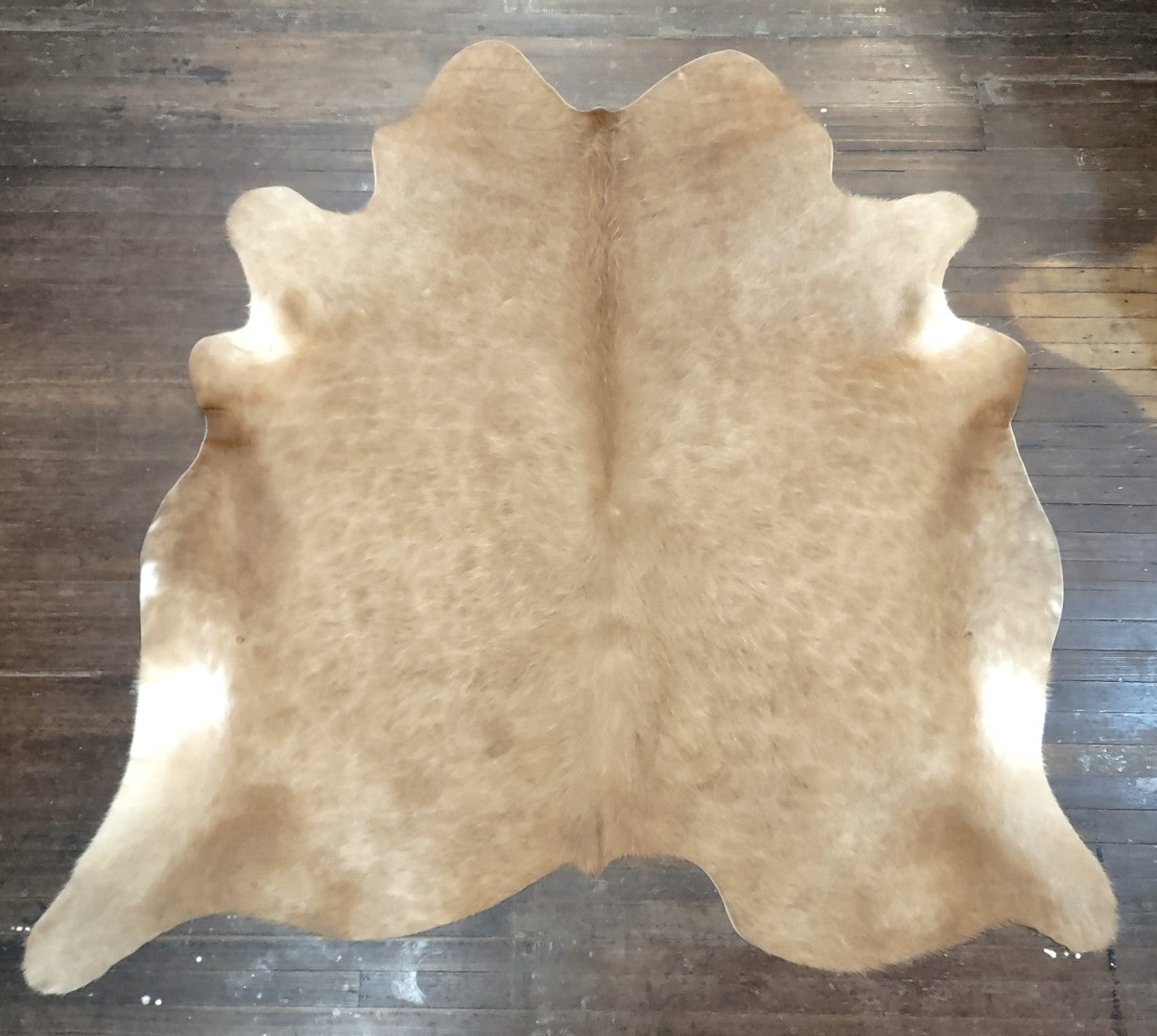 Light Brown Cowhide Rug #2990