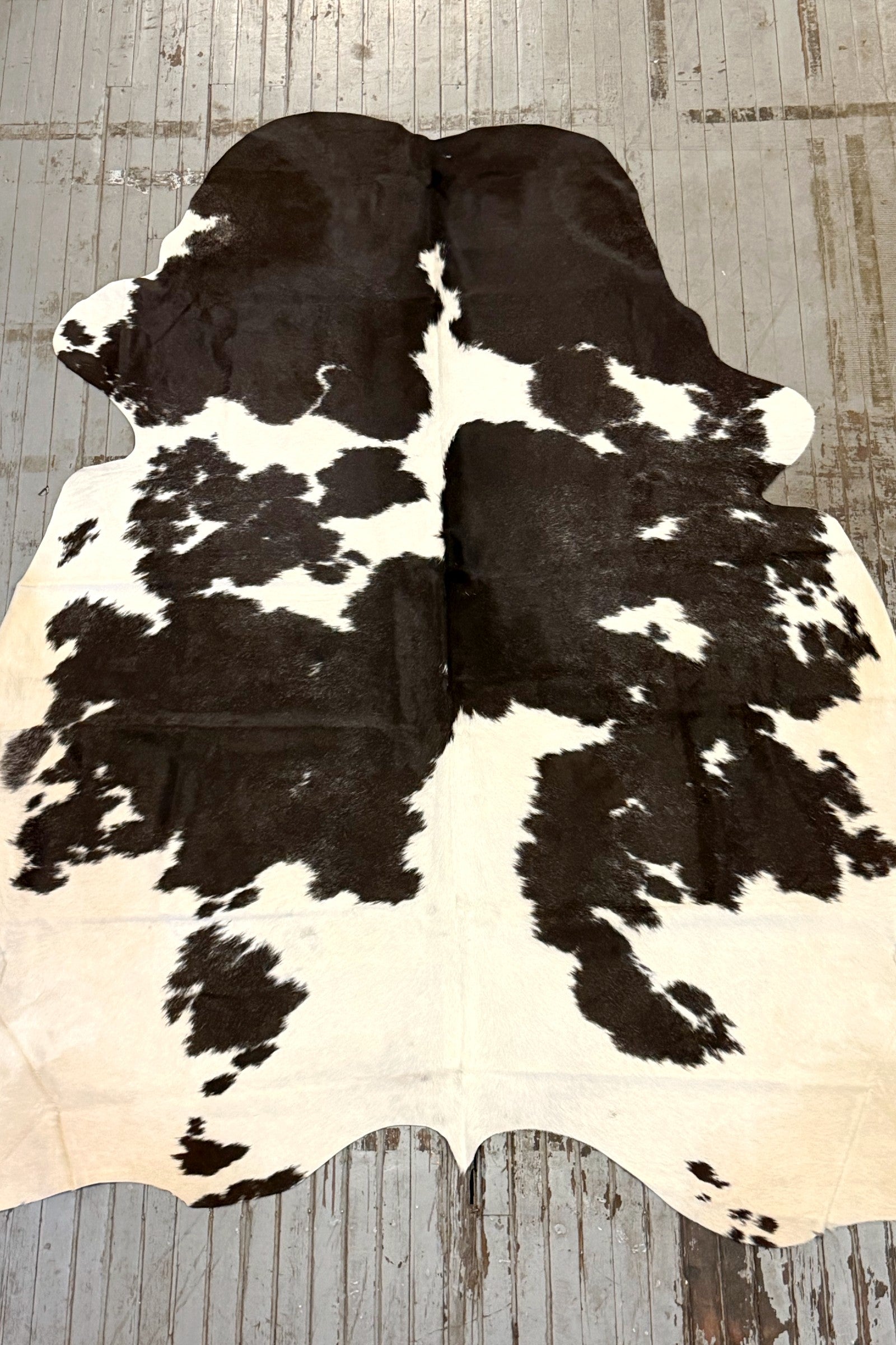 Black & White Cowhide Rug #3123