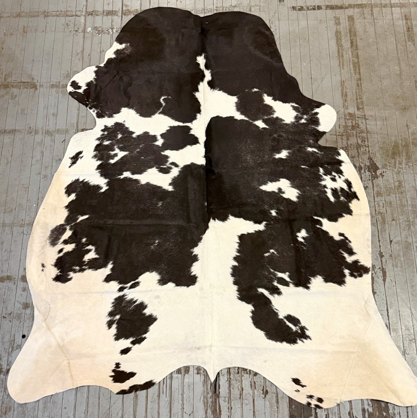 Black & White Cowhide Rug #3123