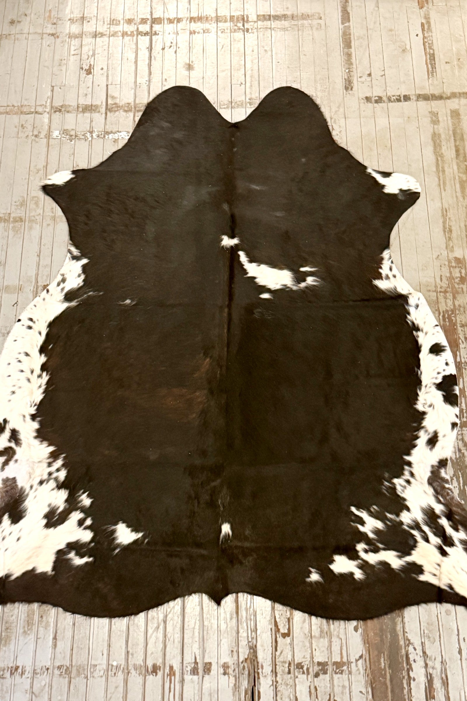 Black & White Cowhide Rug #3124