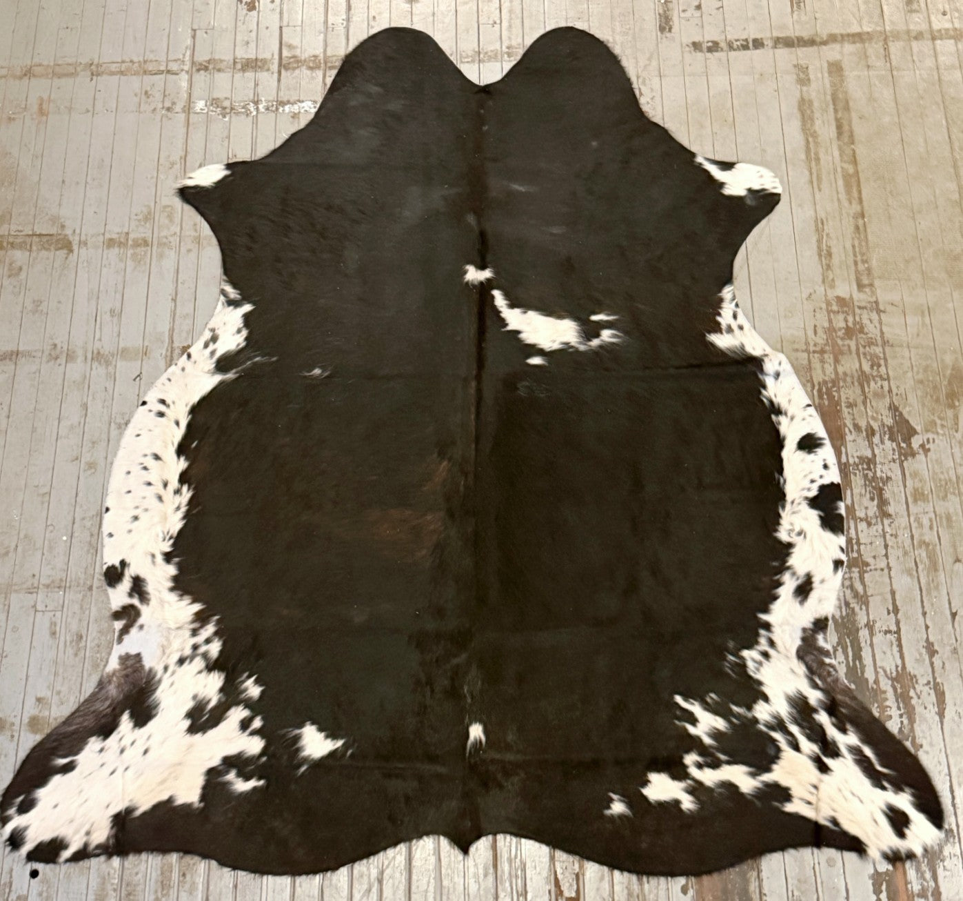 Black & White Cowhide Rug #3124
