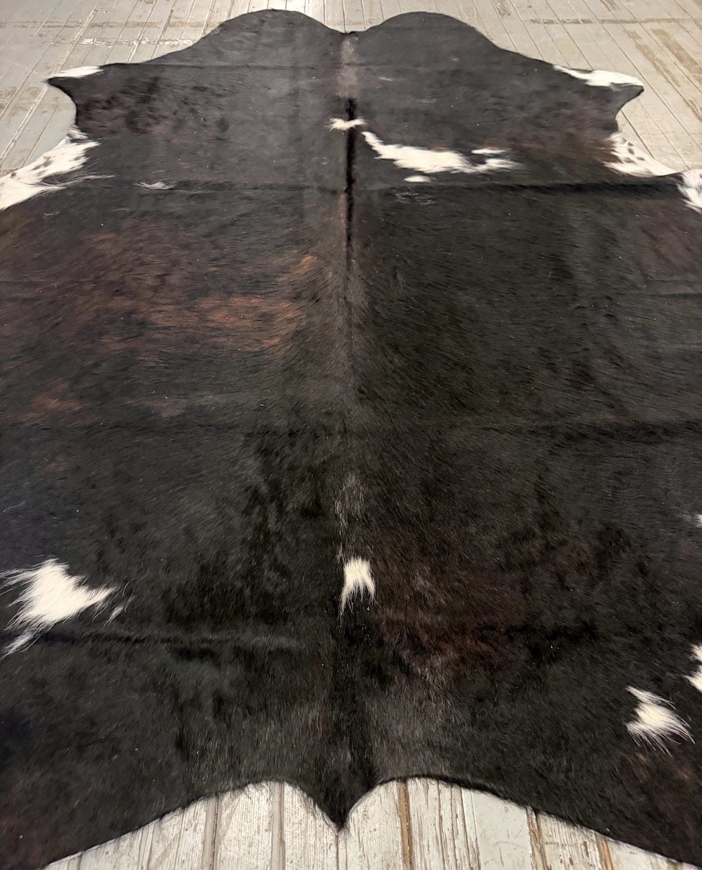 Black & White Cowhide Rug #3124