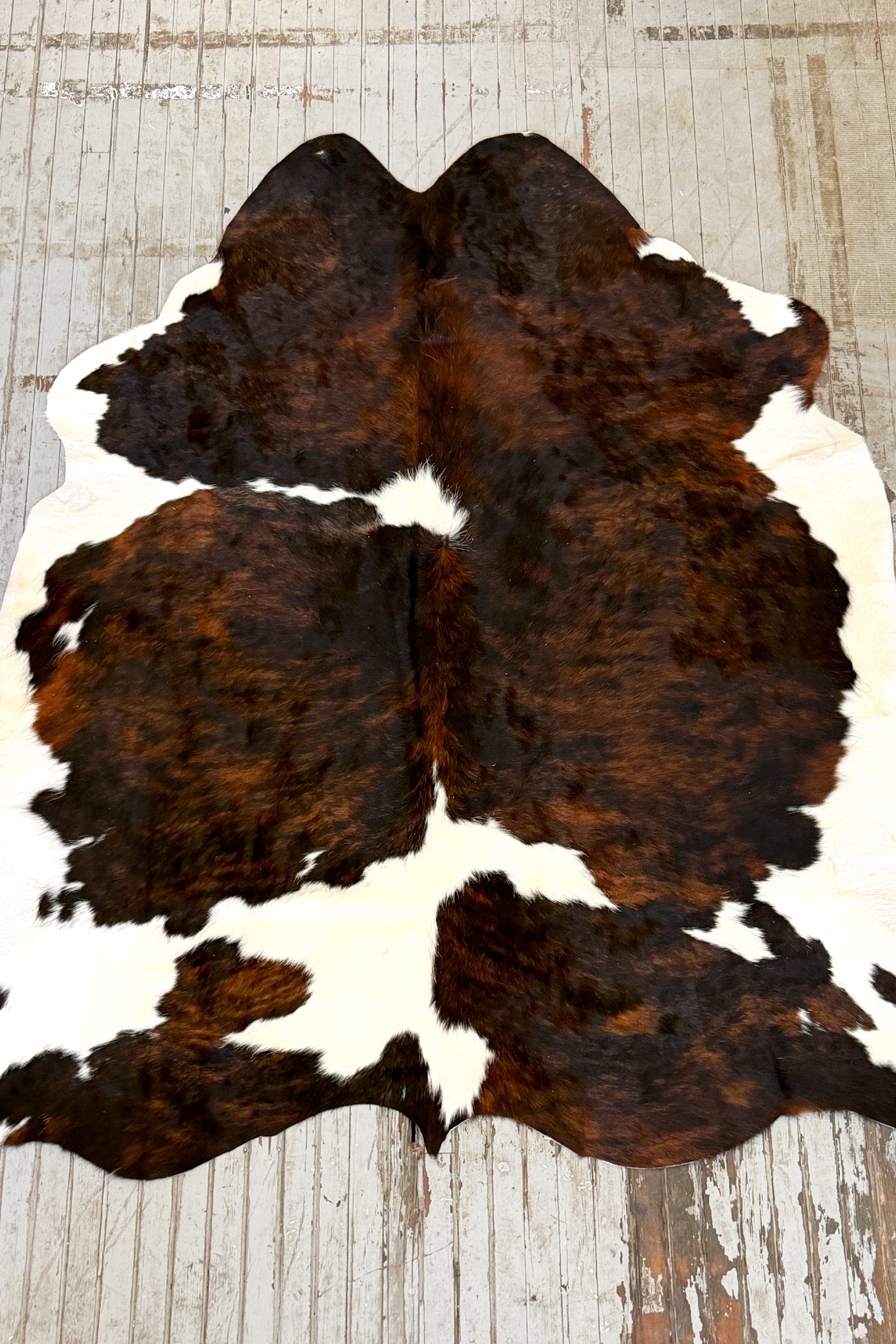 Brindle Spot Cowhide Rug #3139