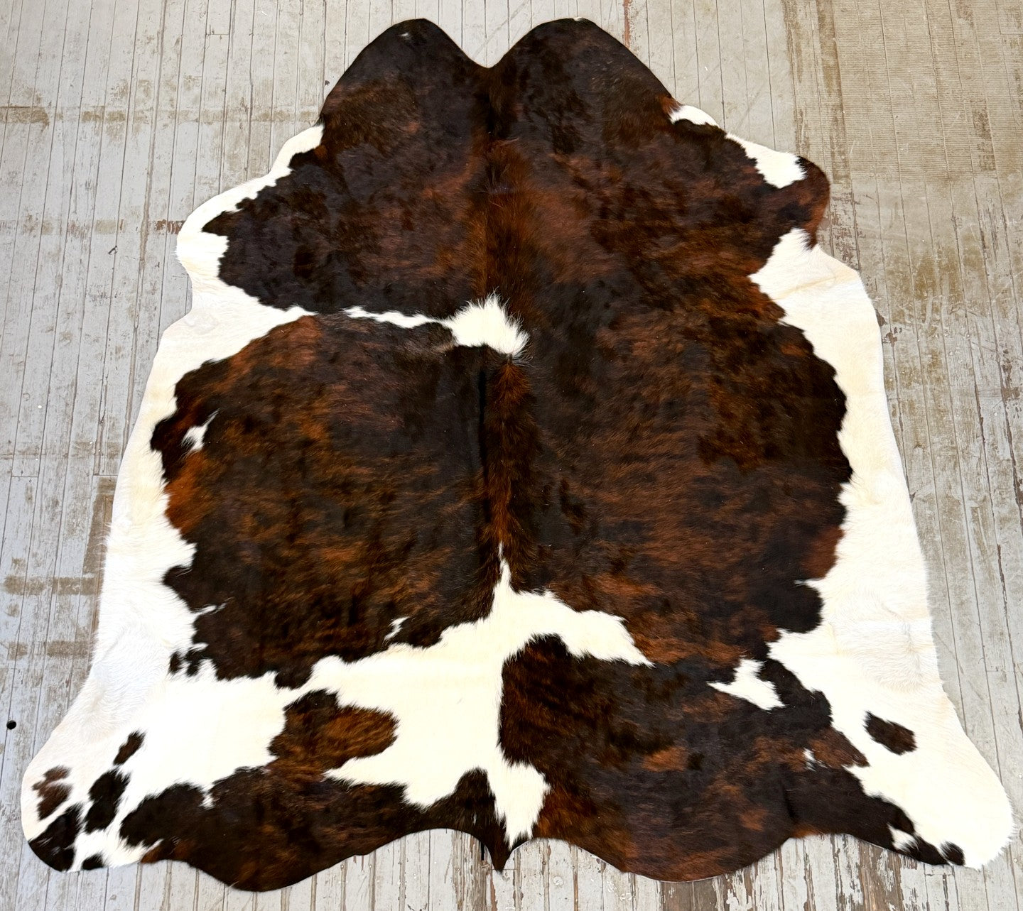 Brindle Spot Cowhide Rug #3139