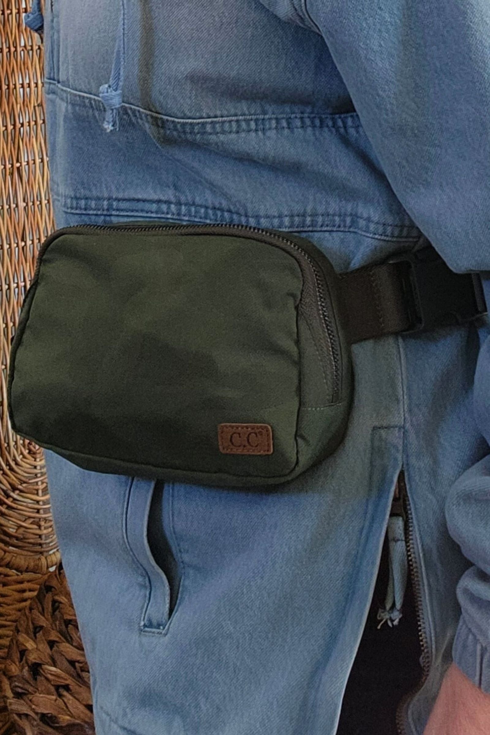 CC Olive Camo Fanny Pack