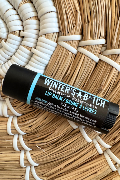 Winter's a B*tch Peppermint Buttercream Lip Balm