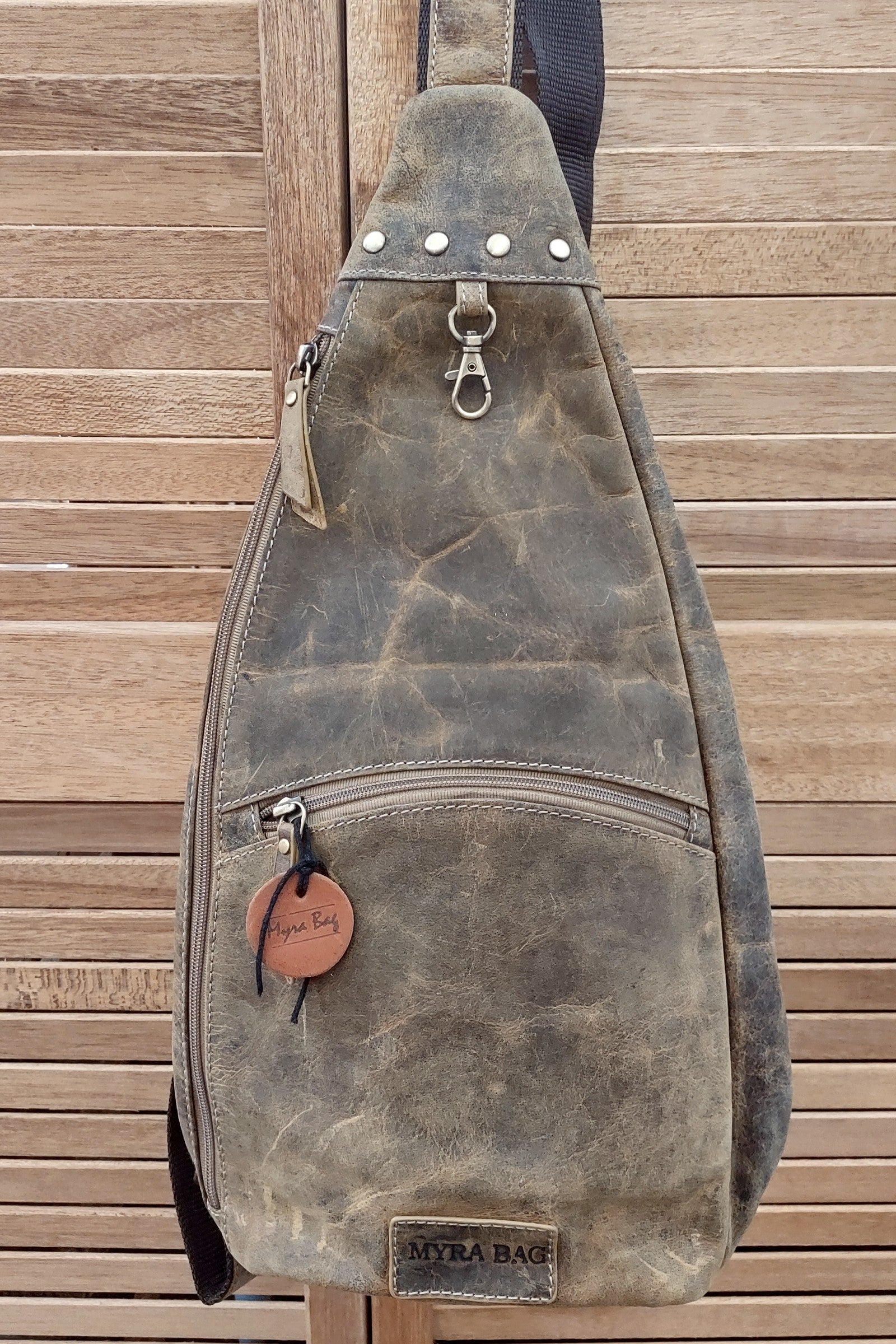 High Country Leather Sling Bag