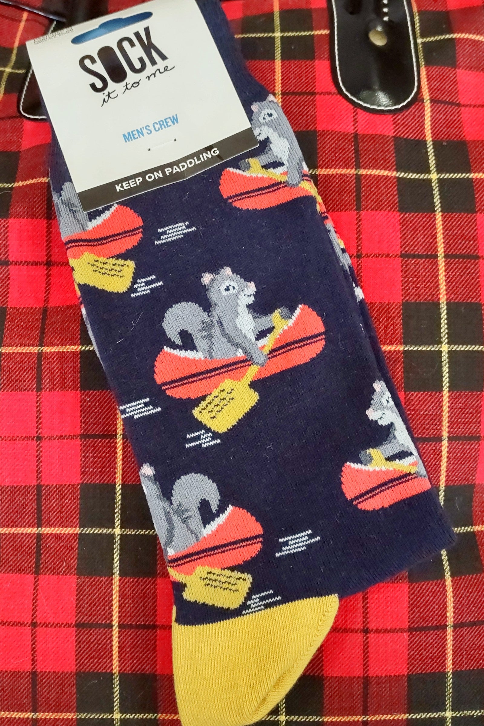 Keep on Paddling Men's Crew Socks