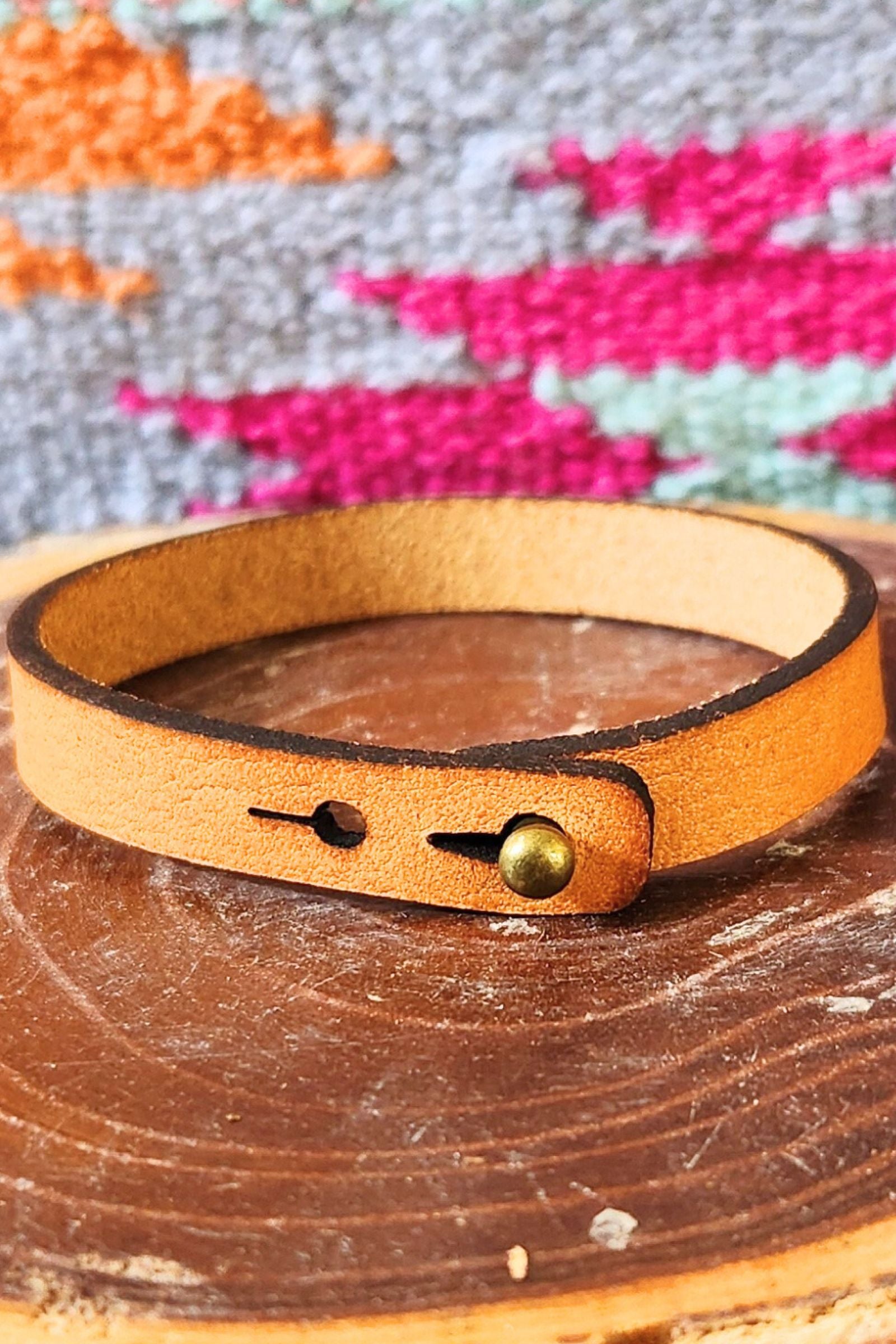 Above All ... Love Leather Bracelet
