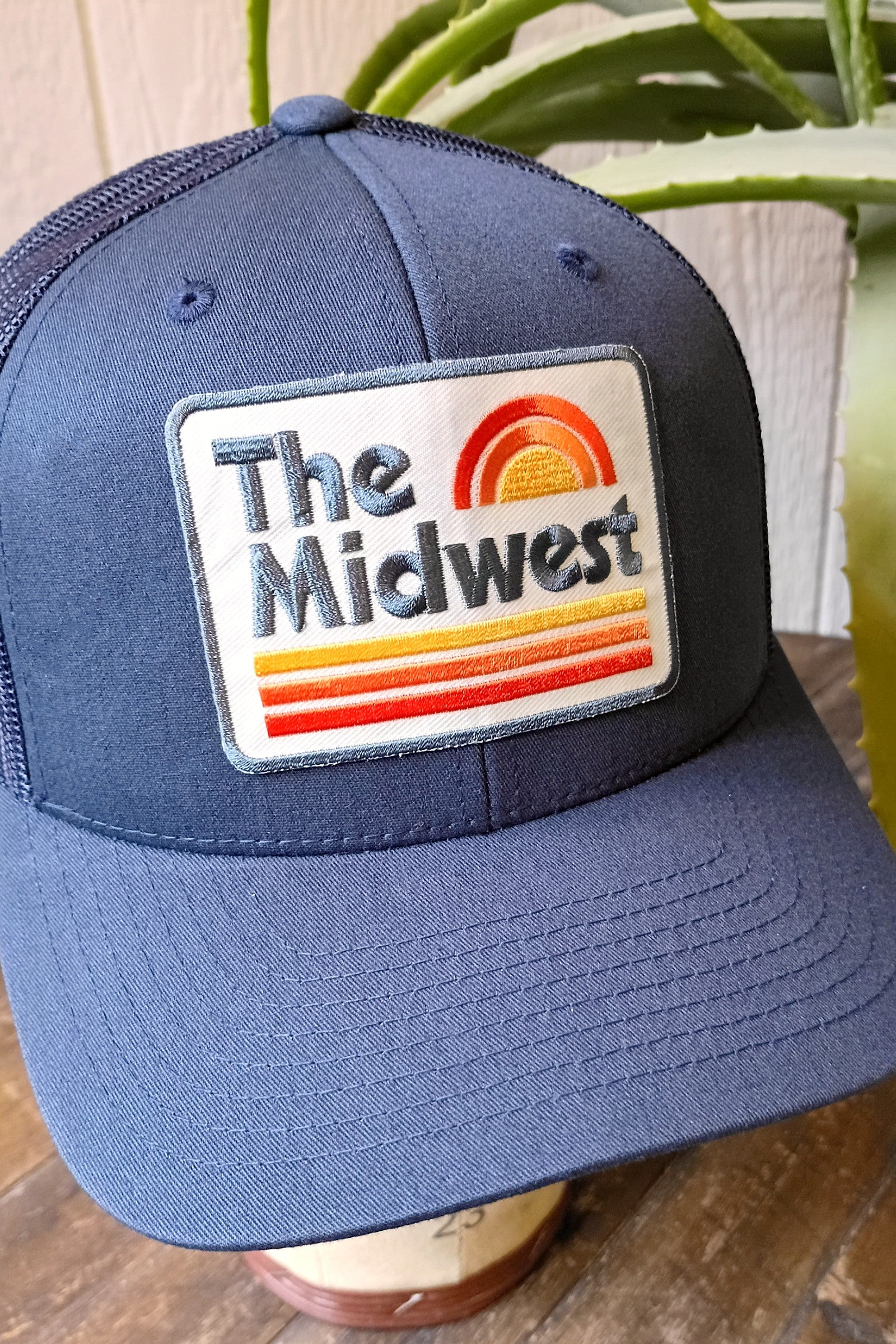 Midwest Navy Blue Snapback Hat