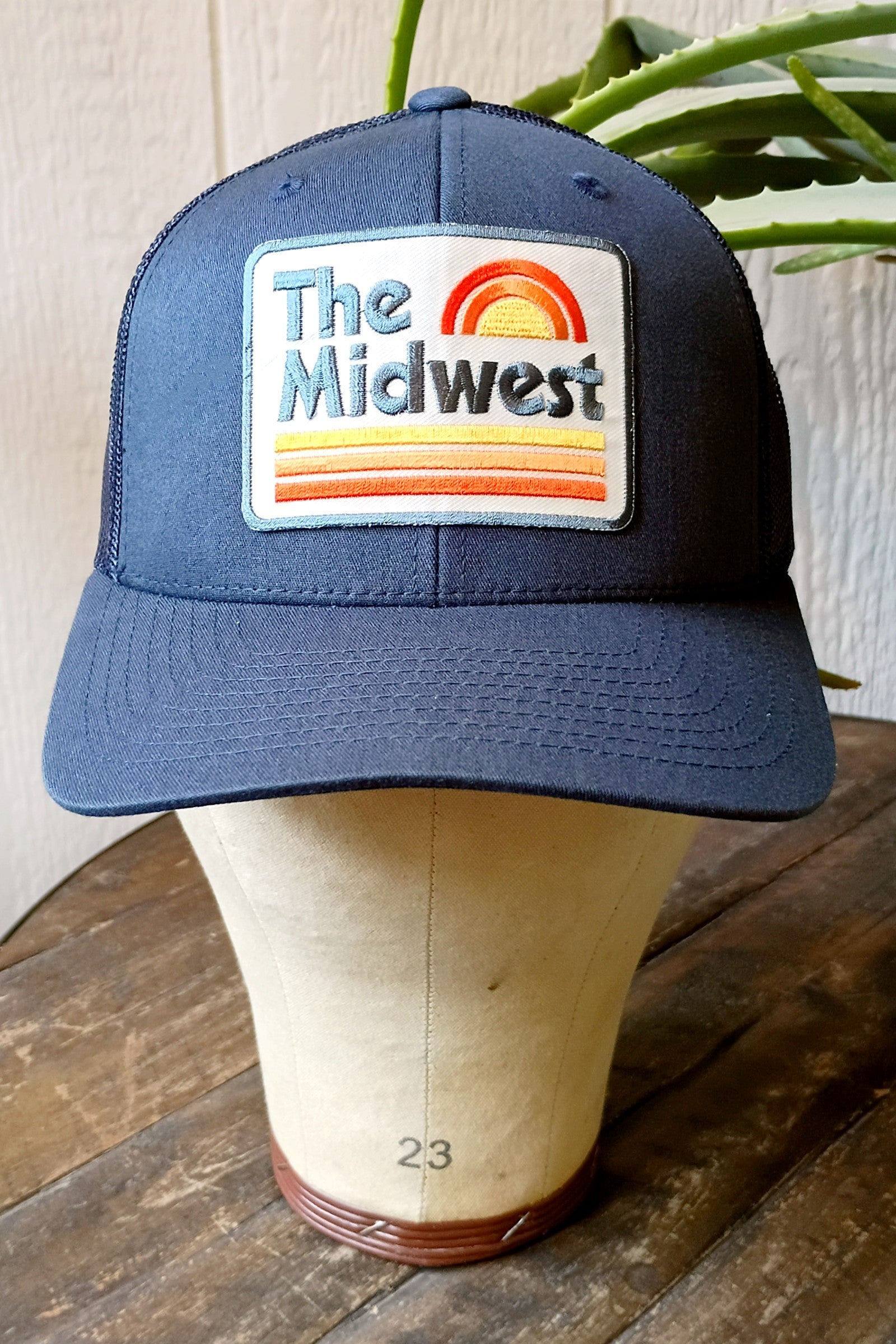 Midwest Navy Blue Snapback Hat