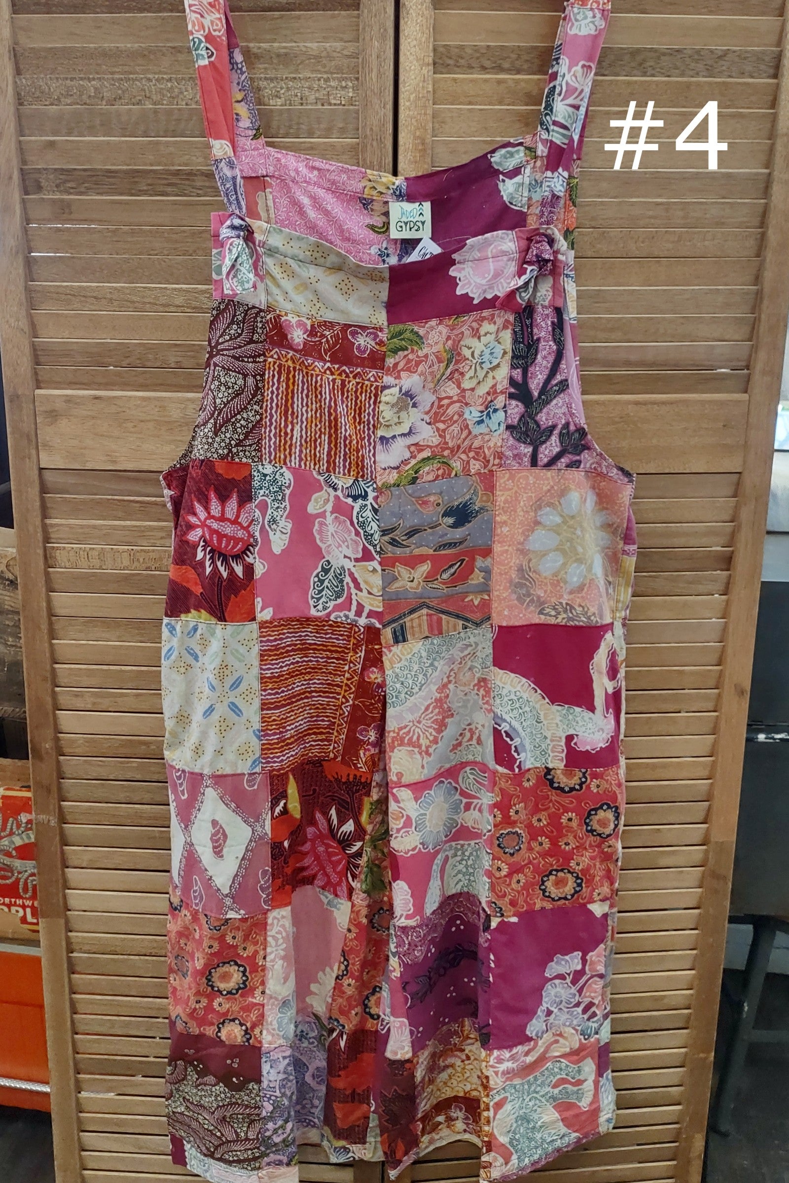 Jaded Gypsy Patchwork Market Overalls