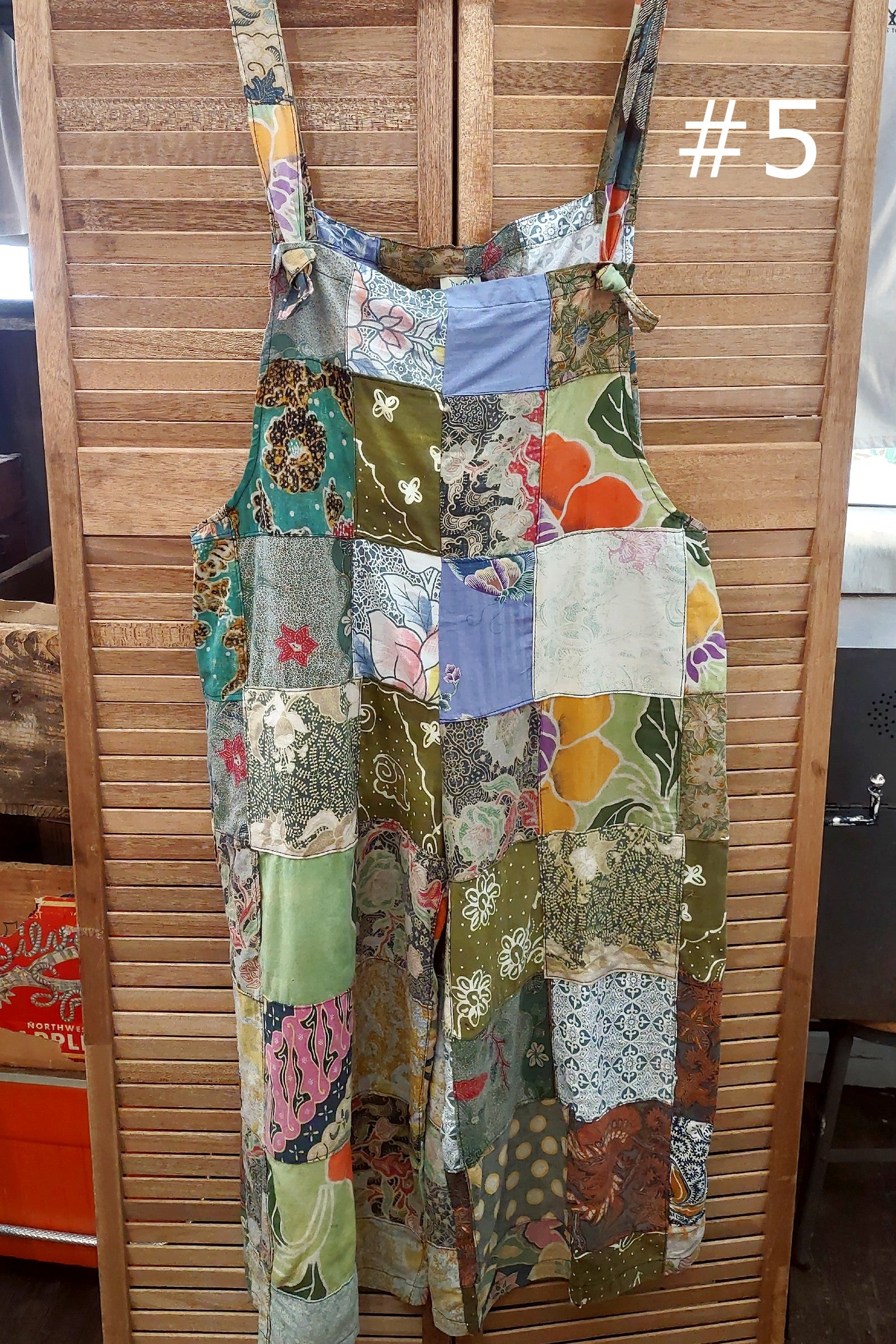 Jaded Gypsy Patchwork Market Overalls