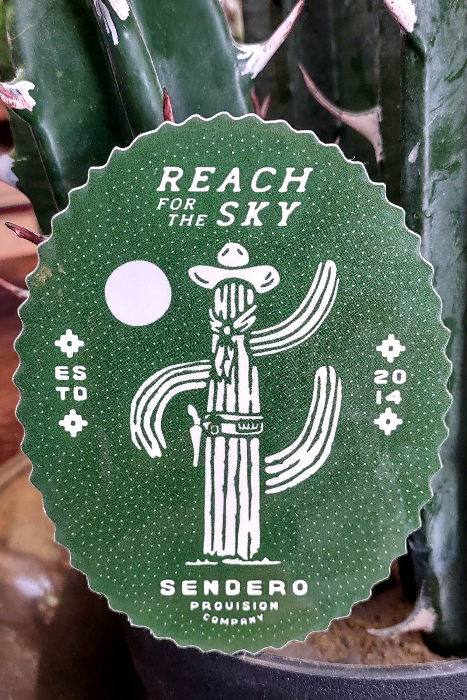 Reach for the Sky Sticker