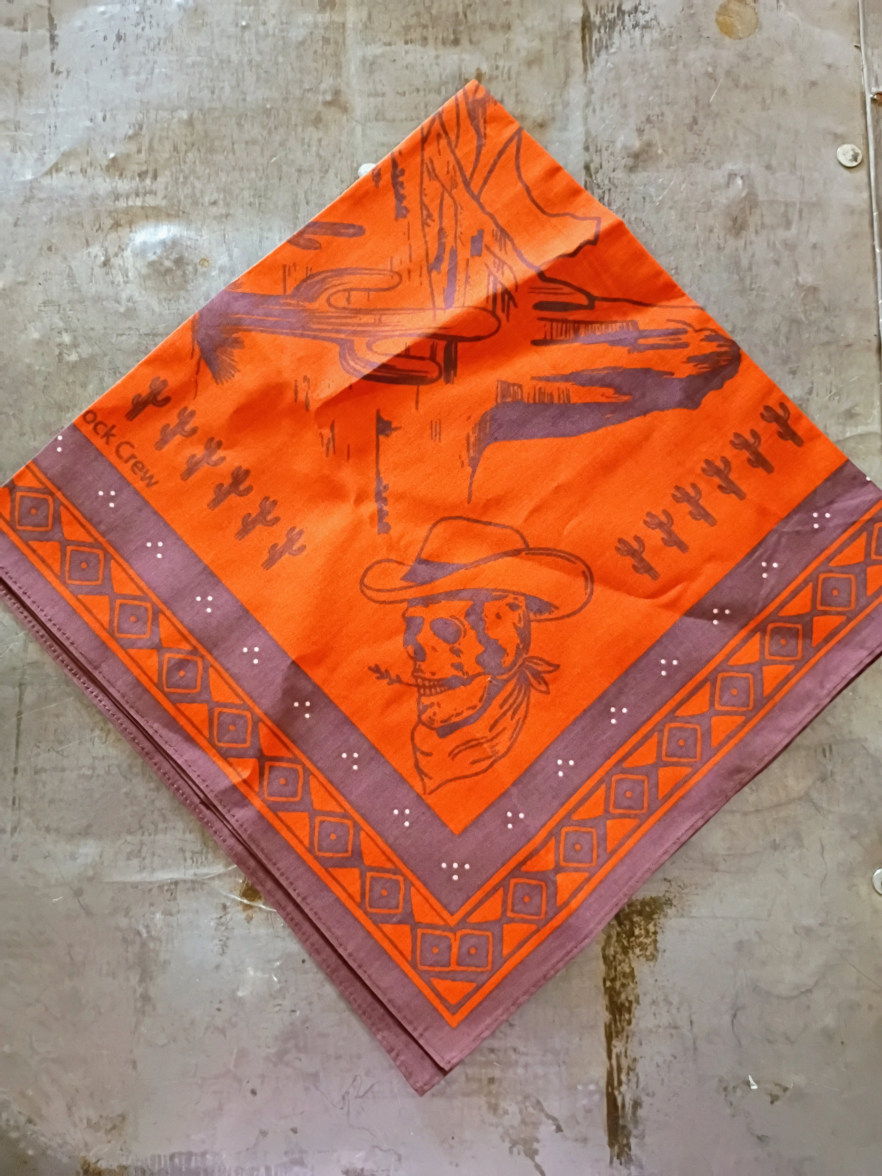 Western Desert Print Bandana