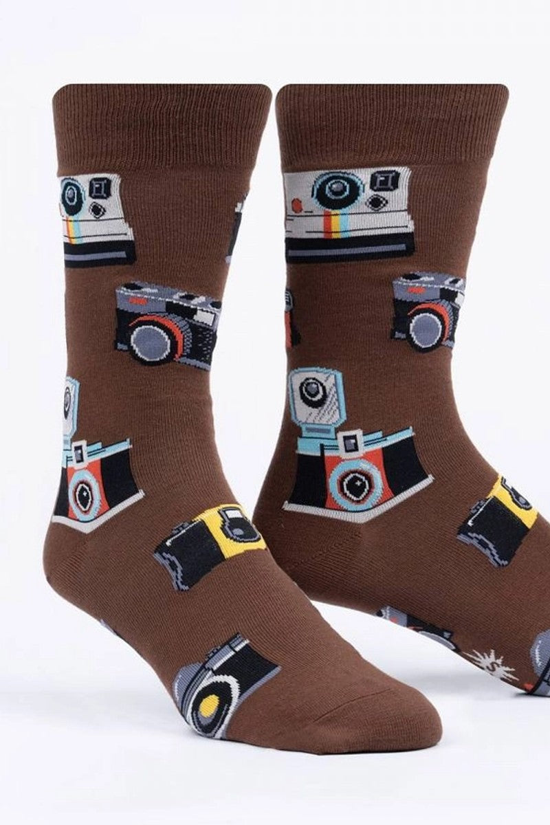 Strike a Pose Men's Crew Socks