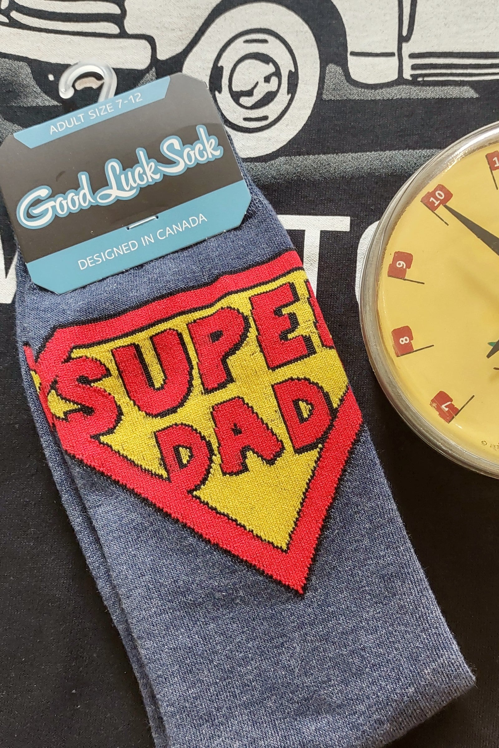 Super Dad Men's Crew Socks