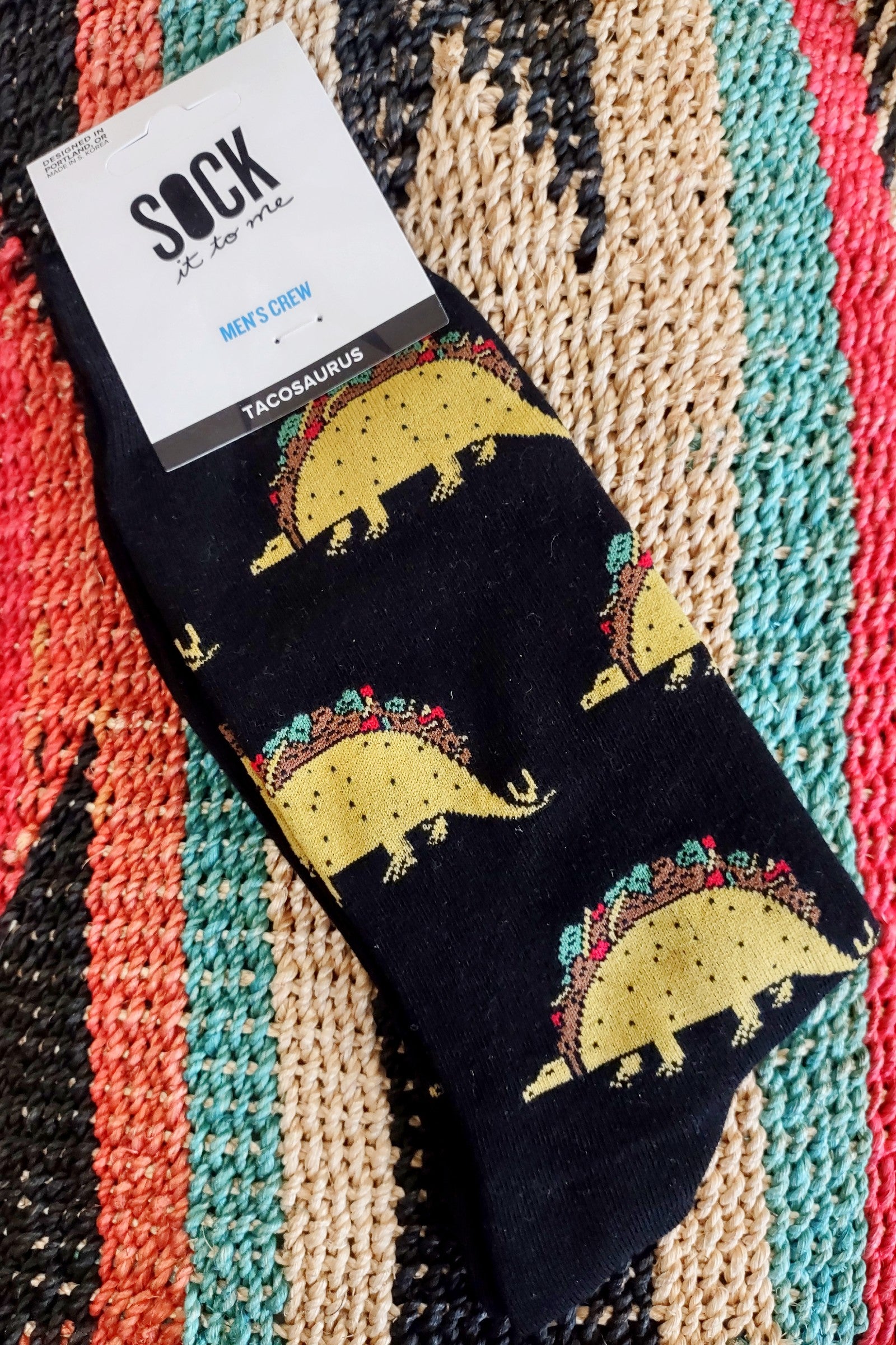 Tacosaurus Men's Crew Socks