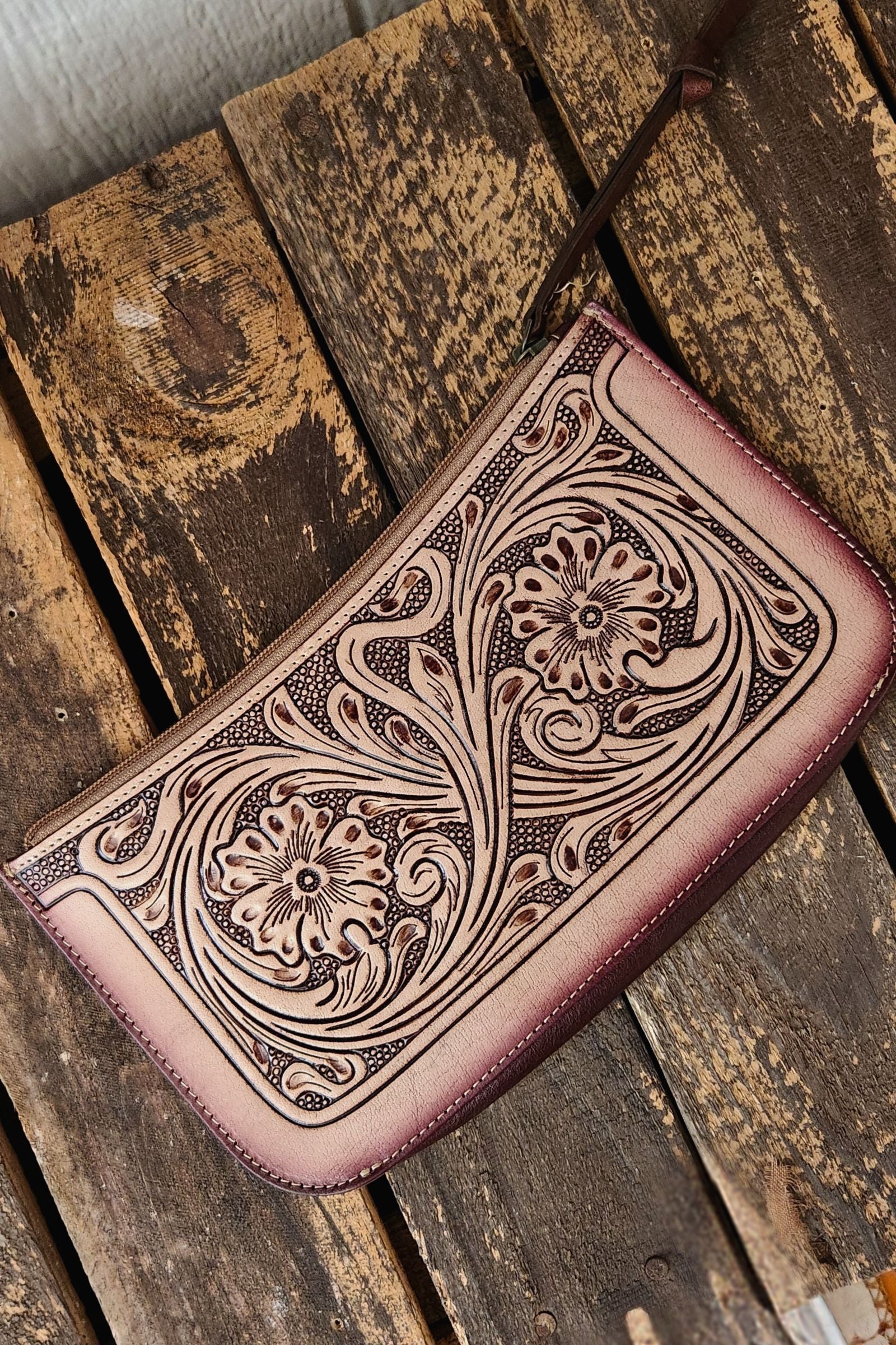 Marquez Tooled Leather Wallet