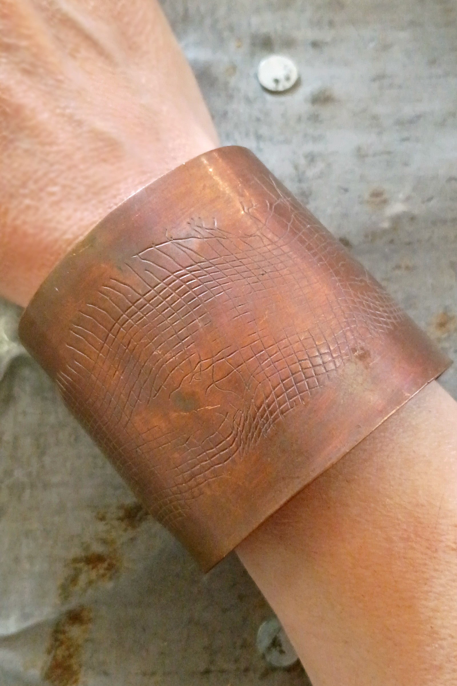Vintage Copper Cuff