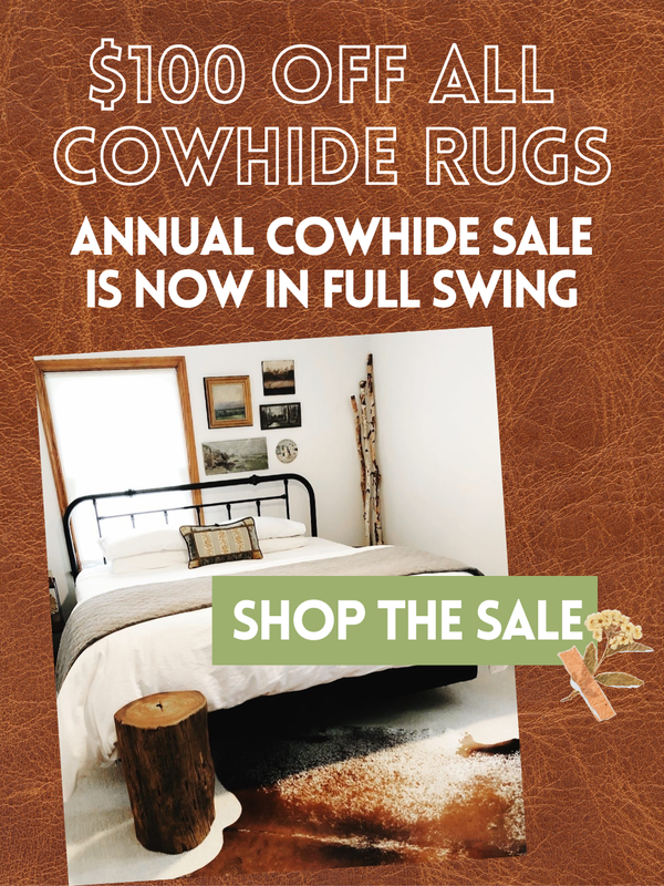 week 3: cowhide sale