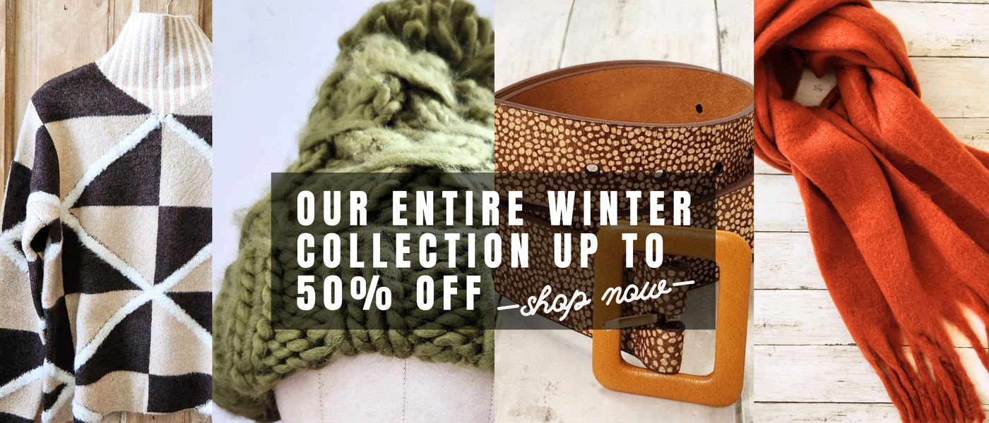sweaters beanies and scarfs - winter collection - 50% OFF